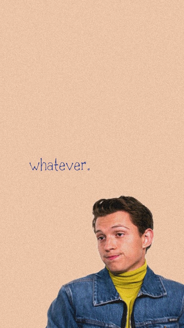 lockscreen tom holland. Tom holland girlfriend, Tom holland spiderman, Tom holland imagines