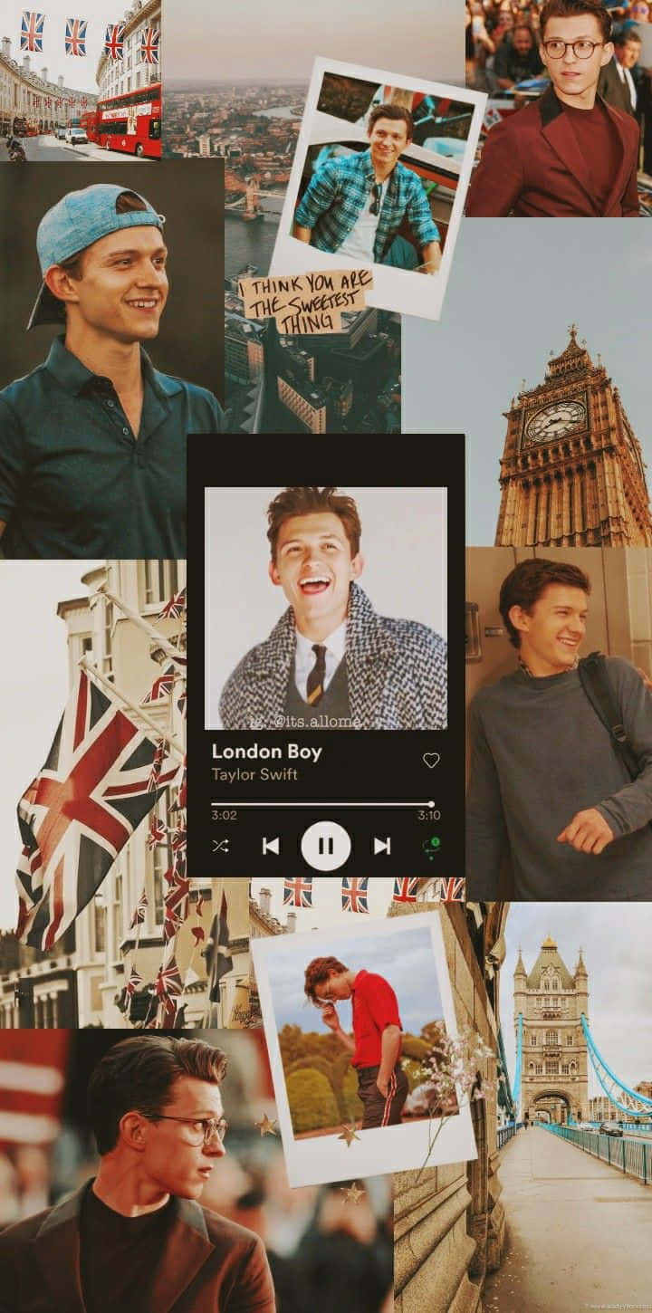 Download Tom Holland Aesthetic Phone Wallpaper