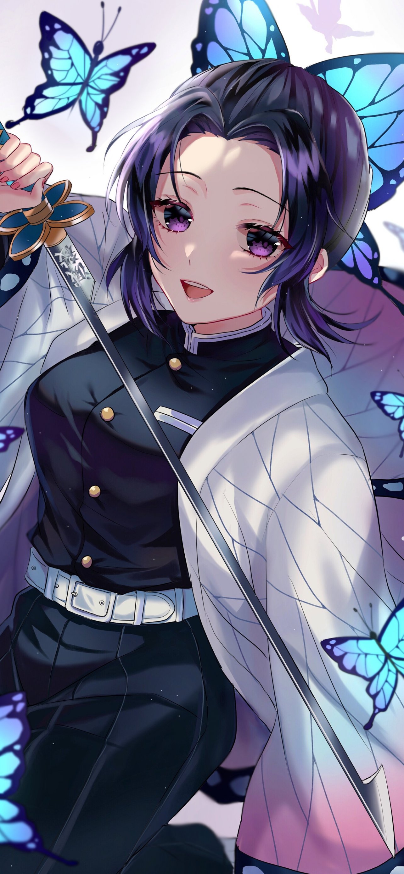 Shinobu Kochou iPhone 12 Pro Max 1284x2778 wallpaper