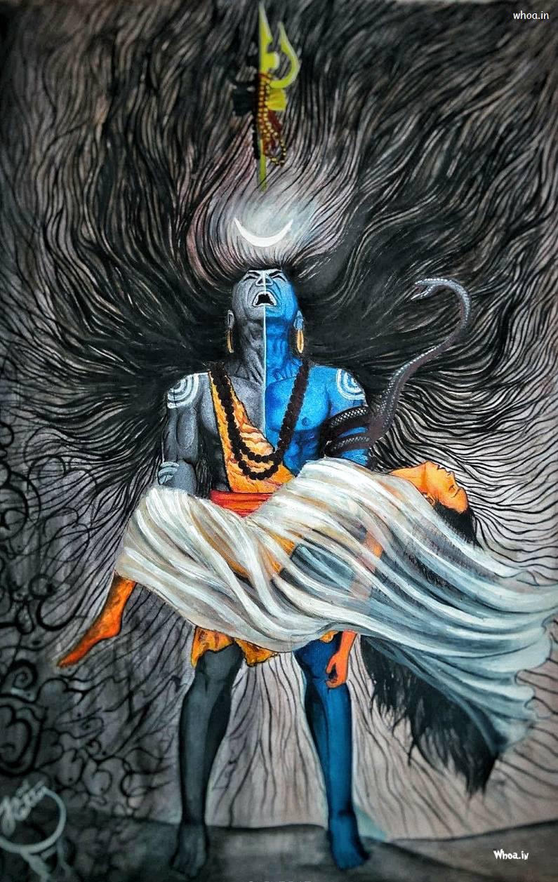 Mahakal Bholenath Lord Shiva Mahadev HD Mobile Wallpaper Image
