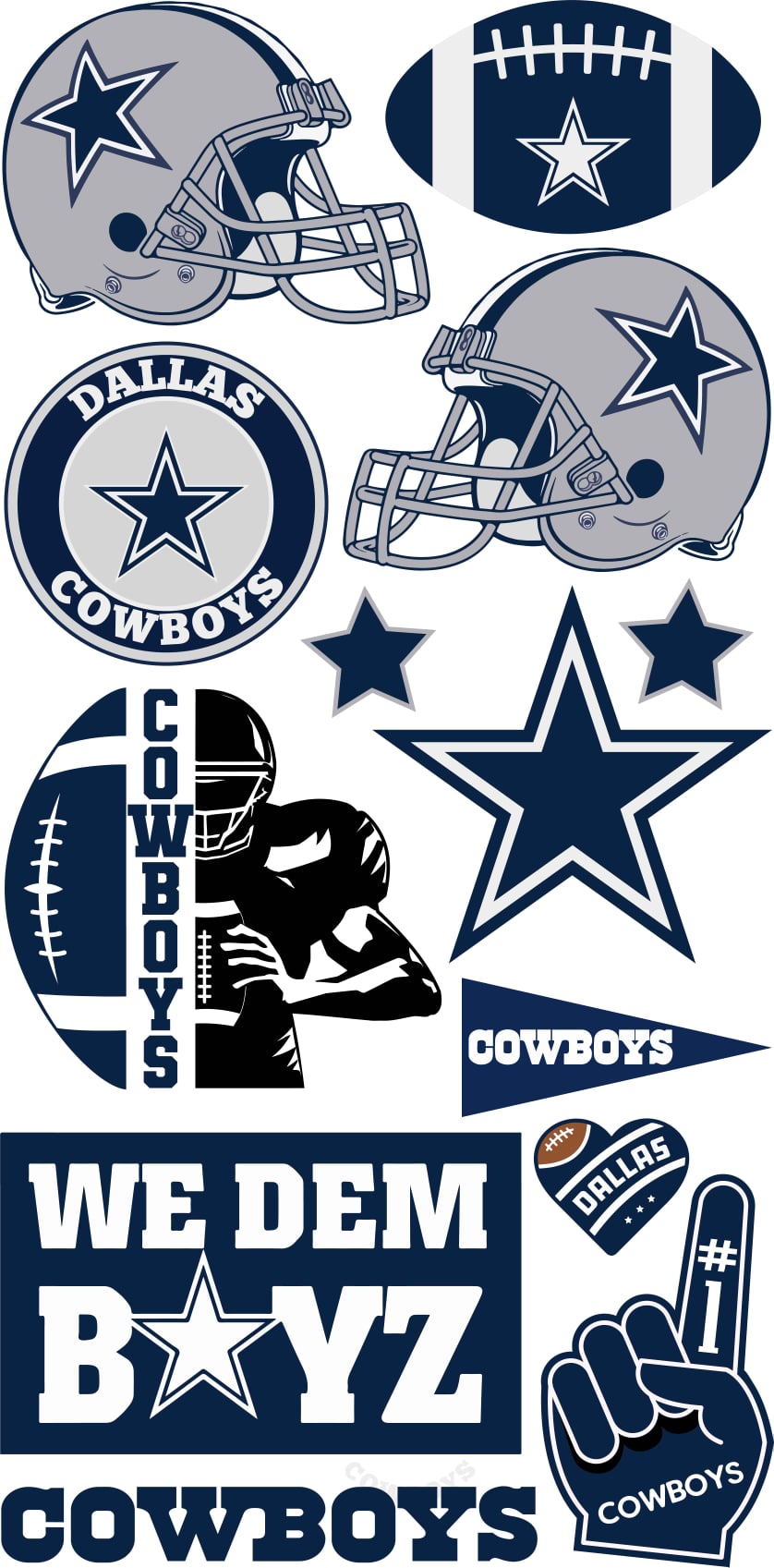 Dallas Cowboys Full Sheet