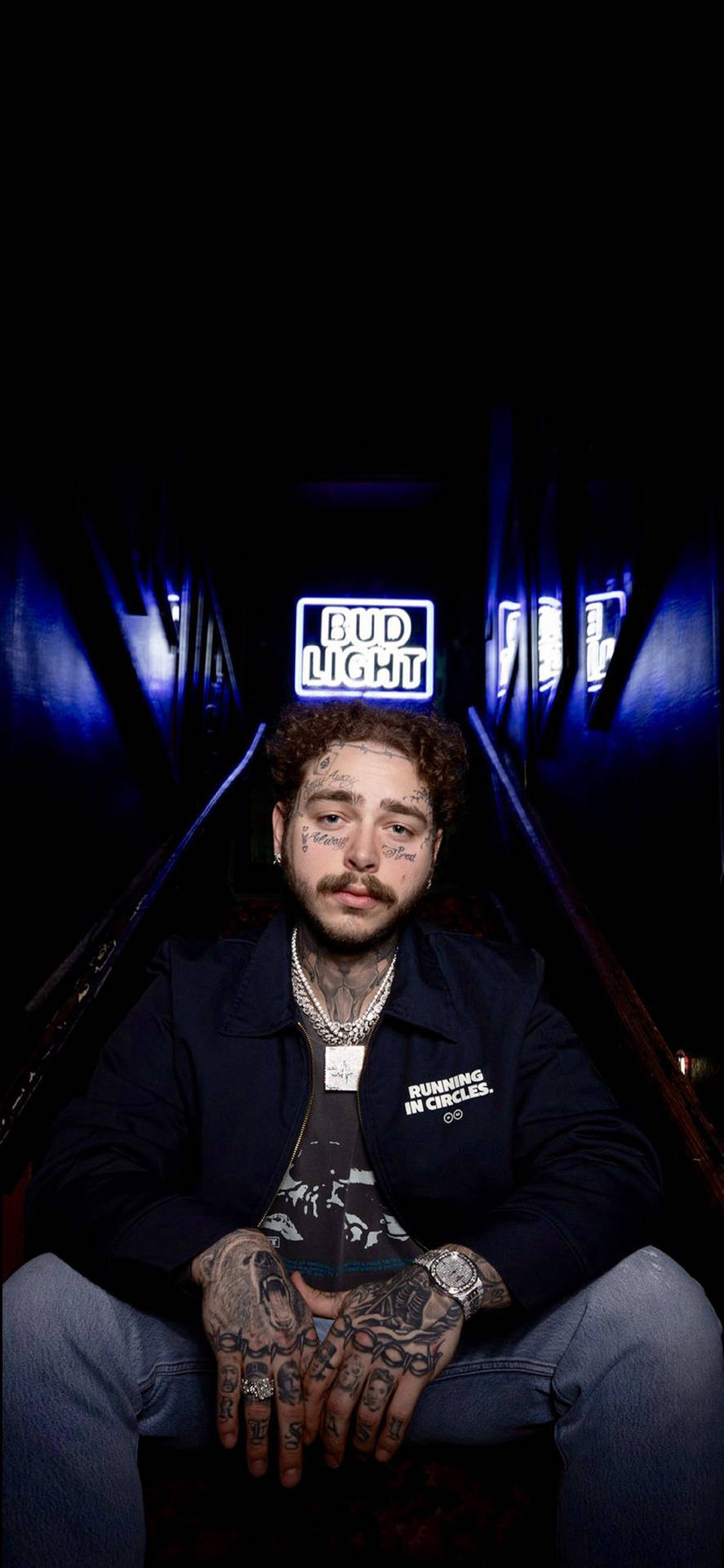 Download Post Malone Bud Light Merch Wallpaper