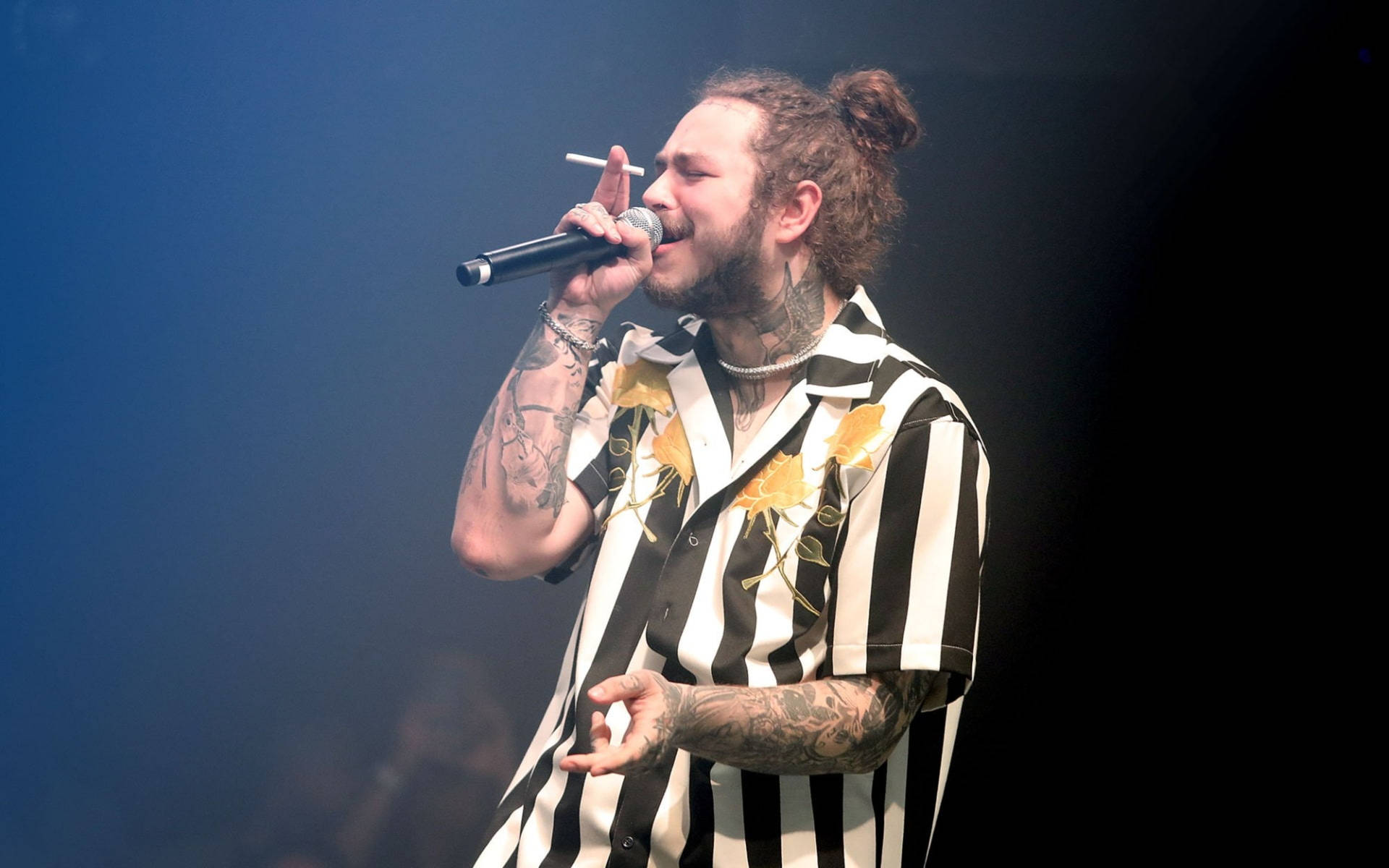 Download Post Malone Concert Wallpaper