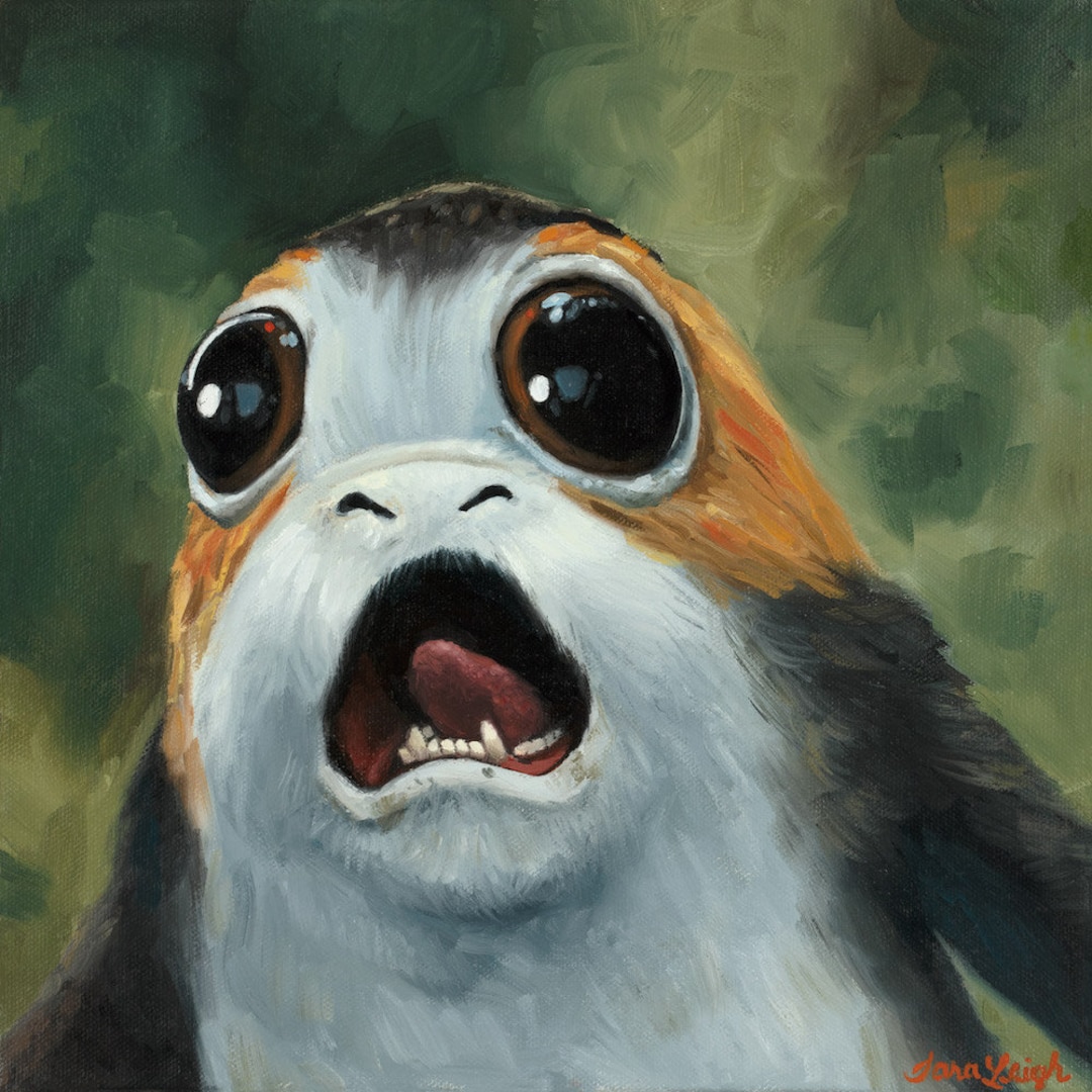 Porg Star Wars Porg Art Star Wars Art Art Print Print