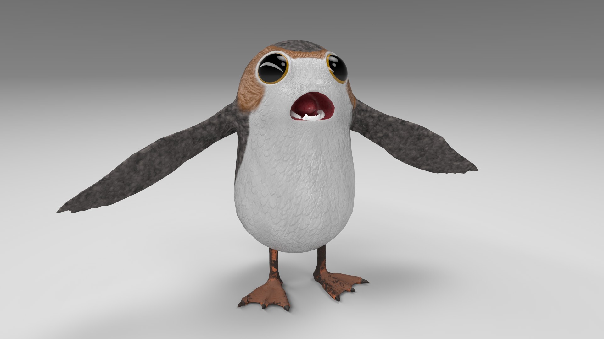 Star Wars Porg Diorama