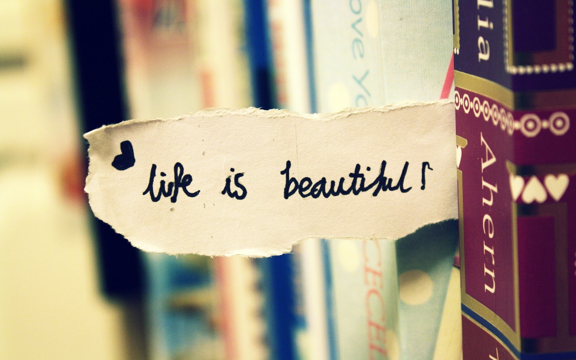 Life is Beautiful HD Wallpaper