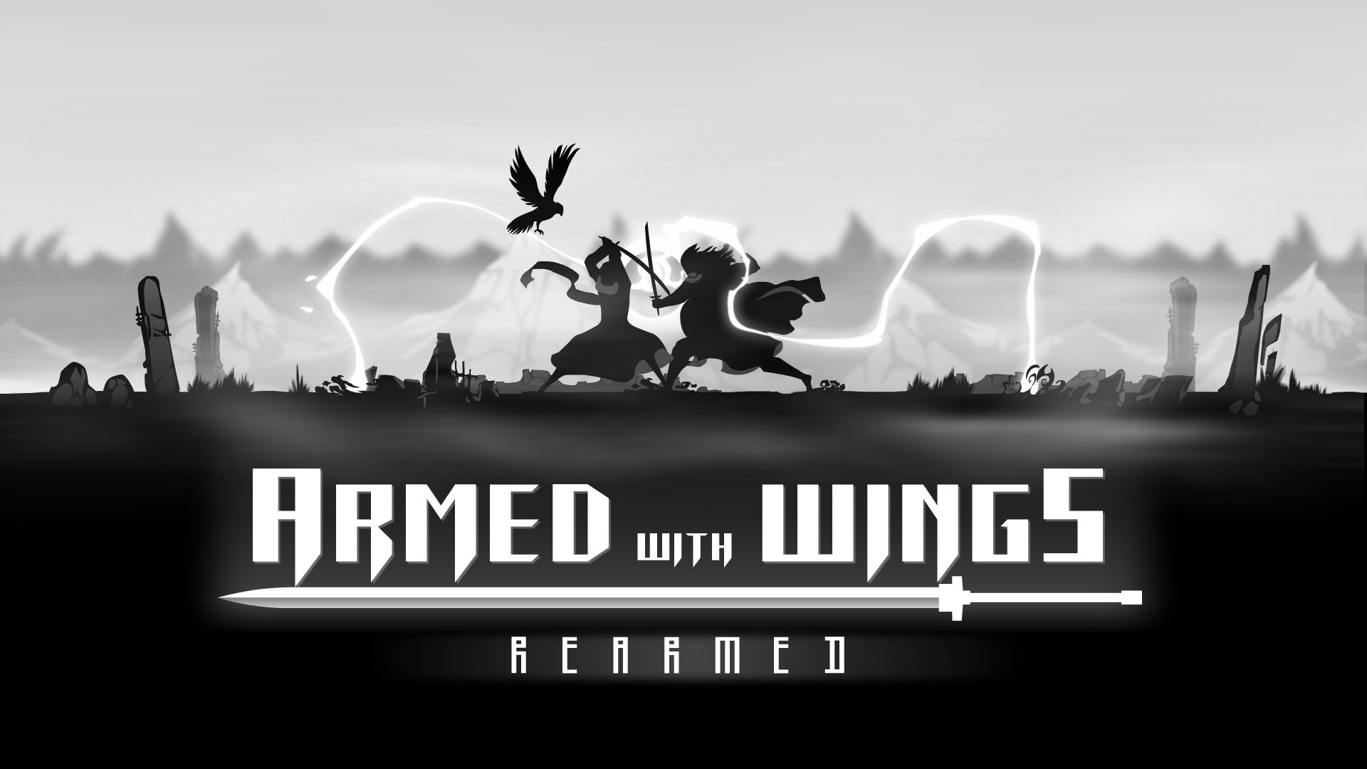 Rearmed Desktop Wallpaper with Wings: Rearmed