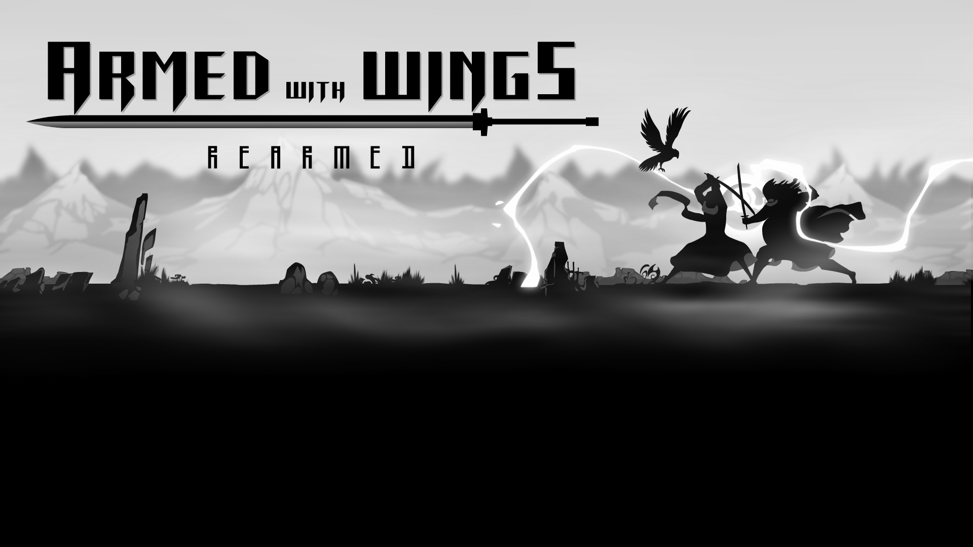 Rearmed Desktop Wallpaper with Wings: Rearmed