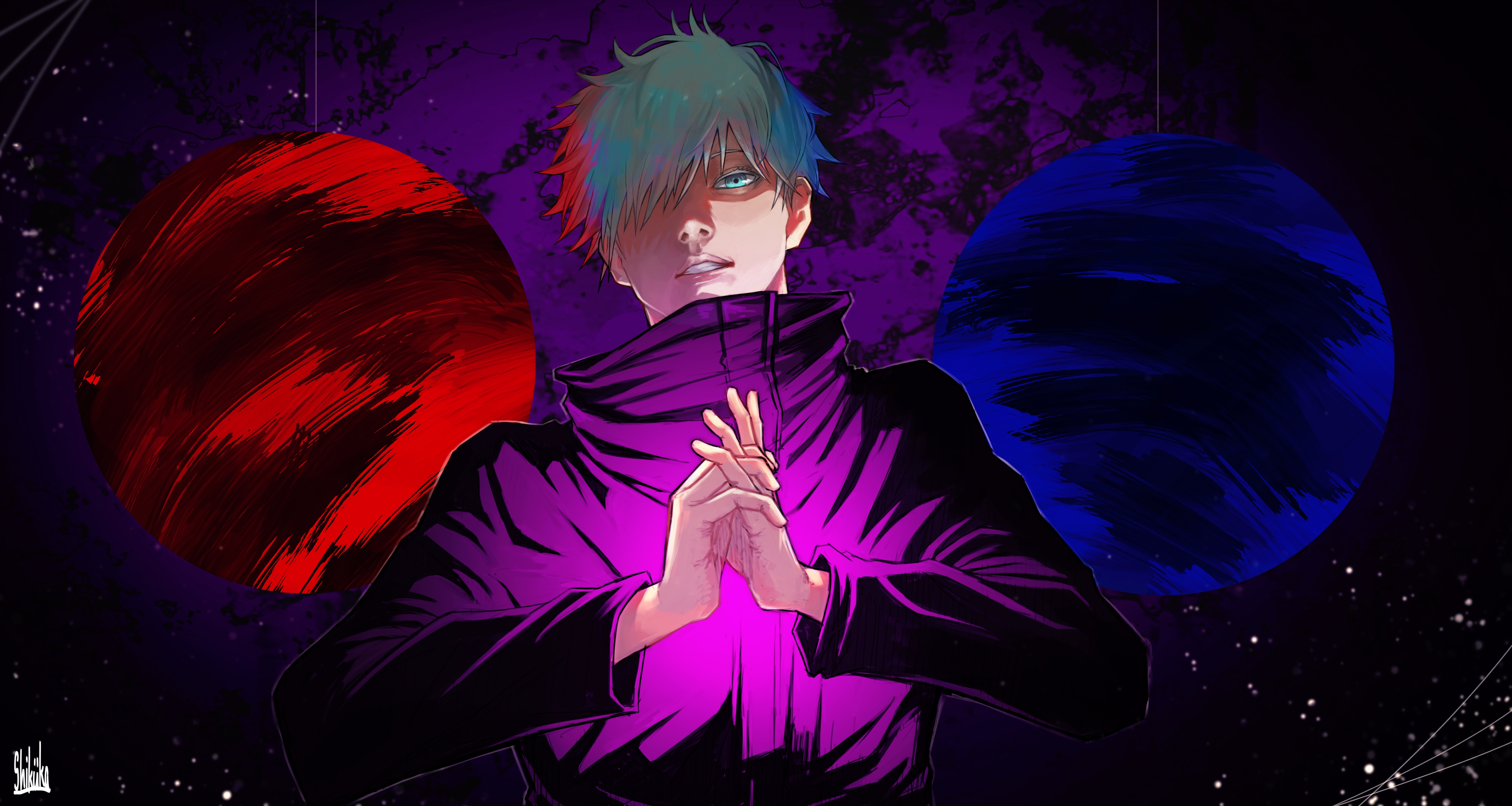 Anime Jujutsu Kaisen 4k Ultra HD Wallpaper by 時島シクカ