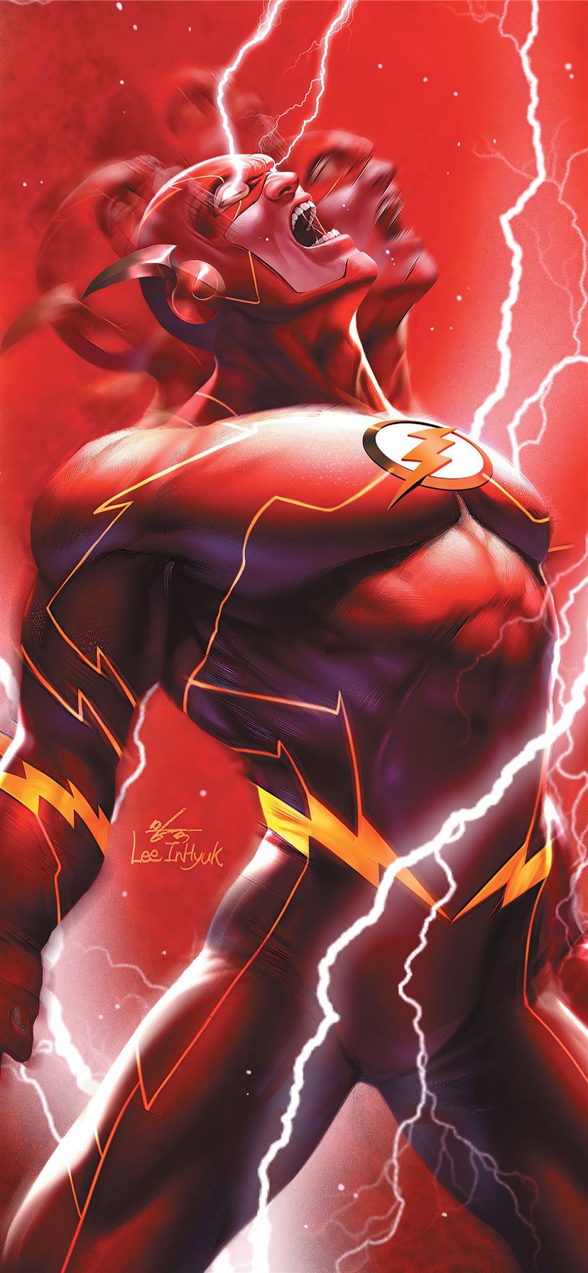 The Flash Superhero iPhone Wallpaper Free Download