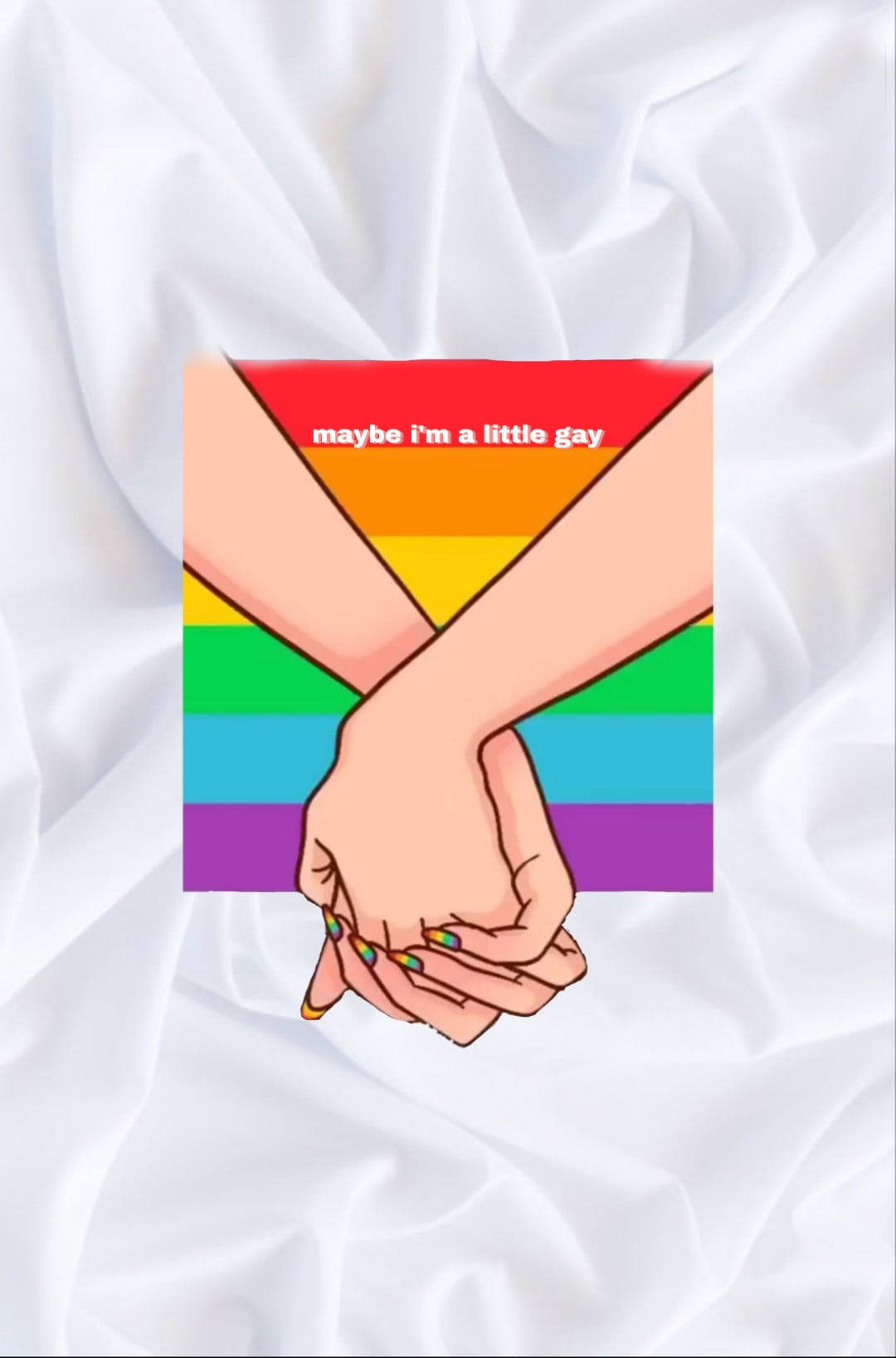 Download Gay Holding Hands LGBT Phone Wallpaper