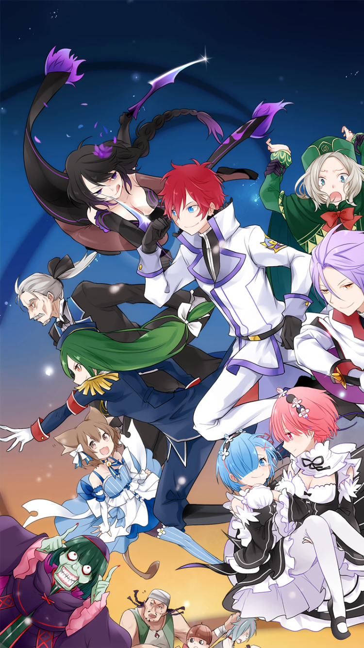 Anime Re:ZERO -Starting Life in Another World- Phone Wallpaper by おわり