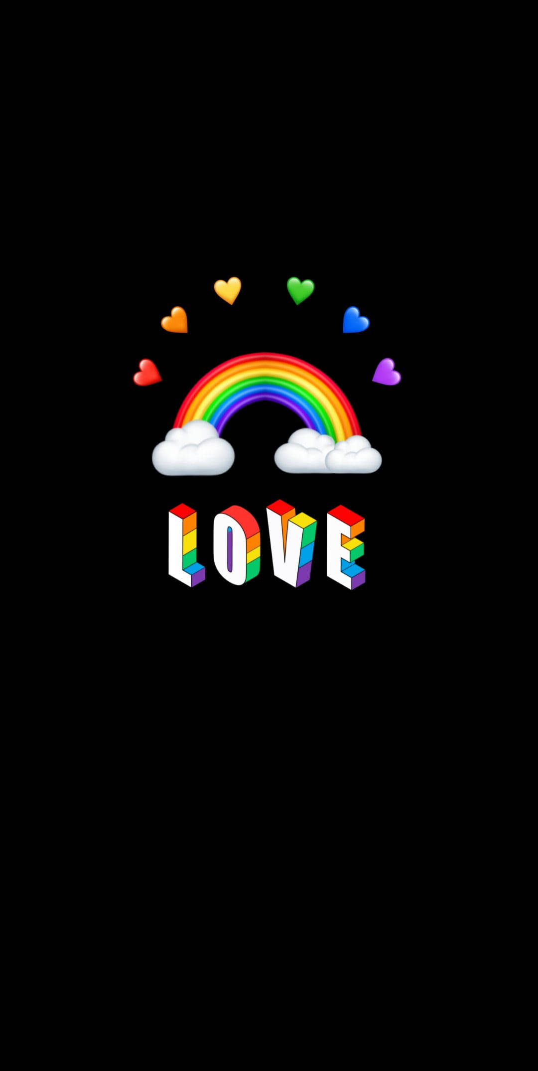 Download Minimalist Rainbow Lgbt Phone Wallpaper