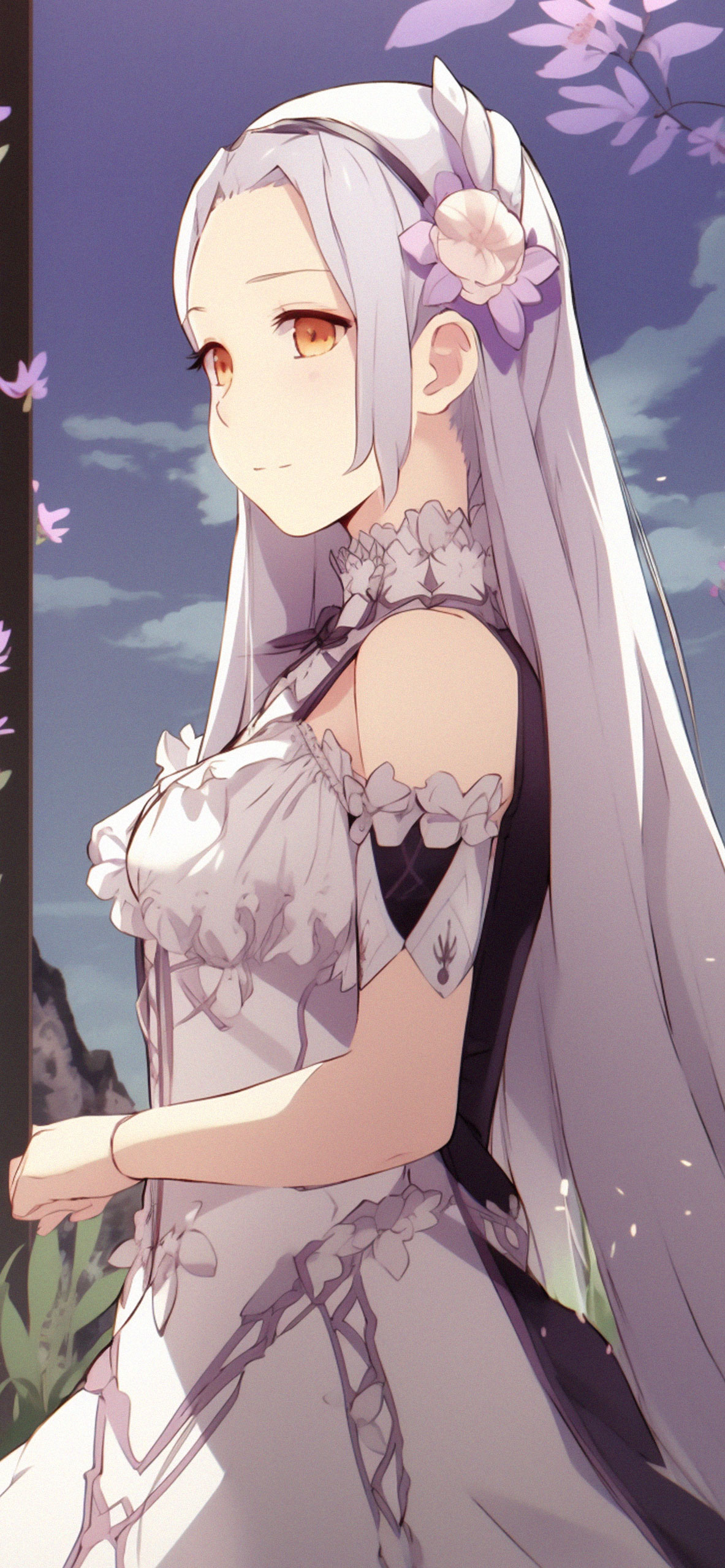 Re:Zero Emilia Anime Wallpaper Wallpaper for iPhone