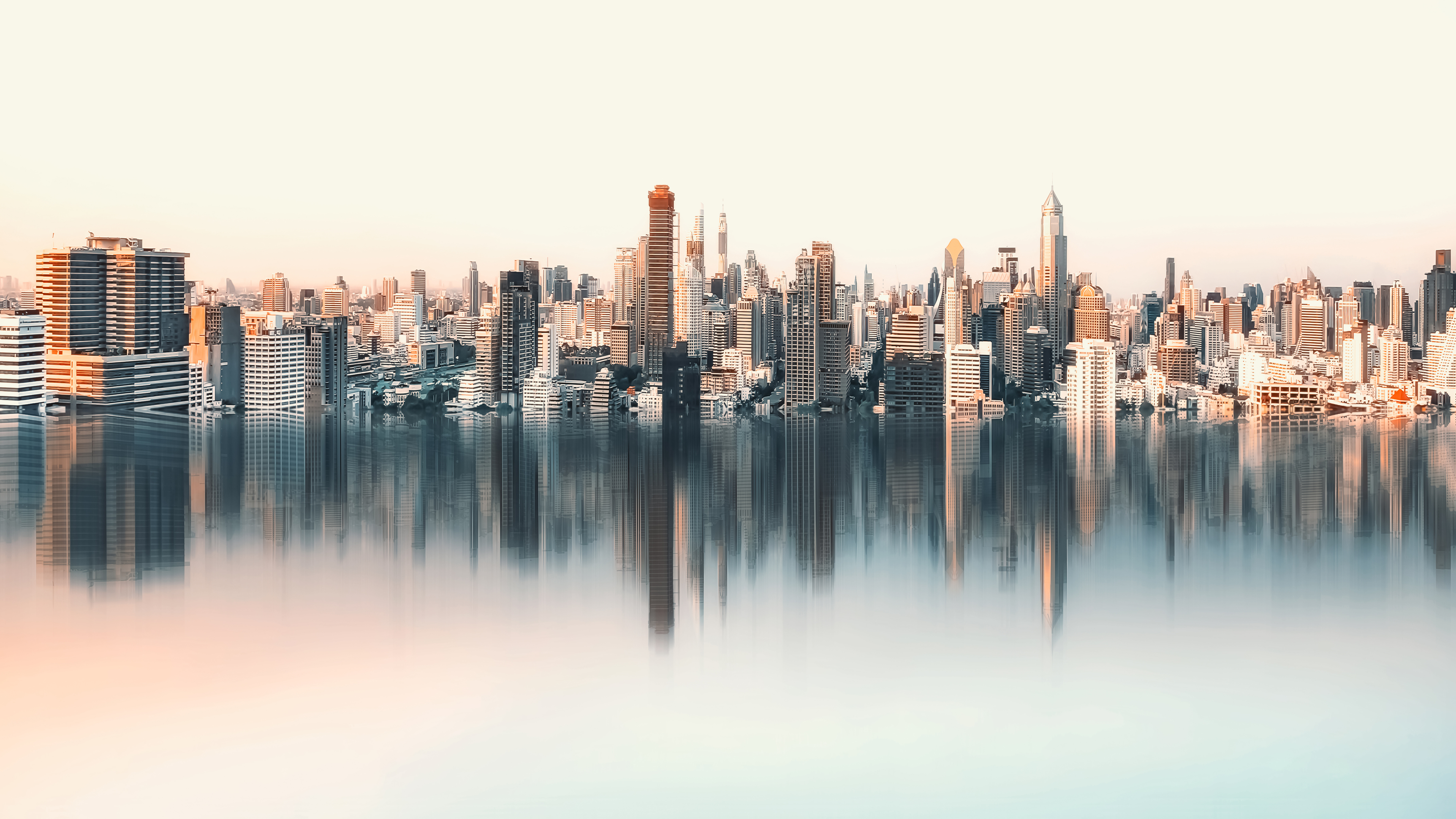 Fantasy City Wallpaper Mural Your Way