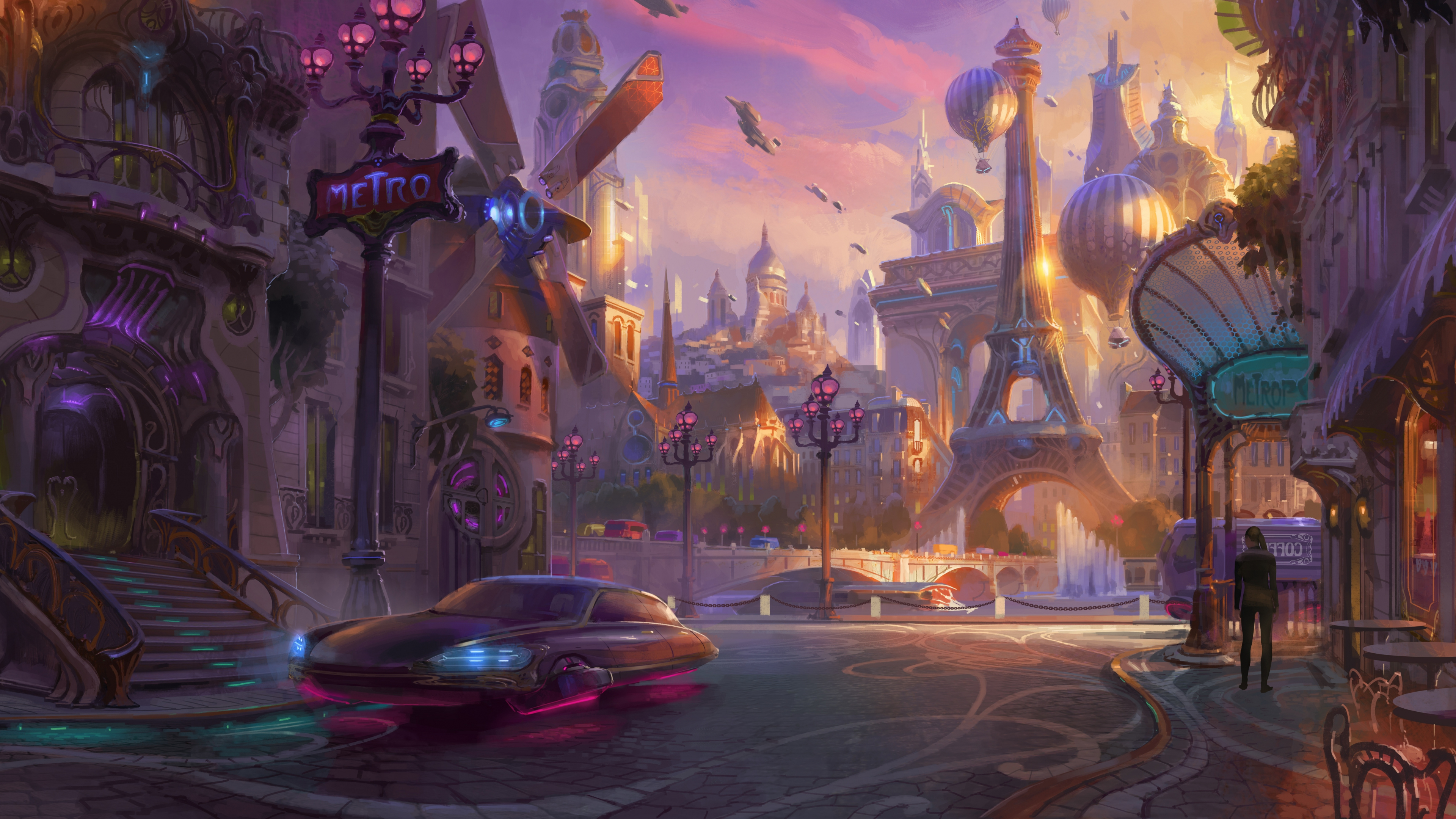 Download wallpaper 3840x2160 fantasy, city, overwatch, game 4k wallpaper, uhd wallpaper, 16:9 widescreen 3840x2160 HD background, 19872