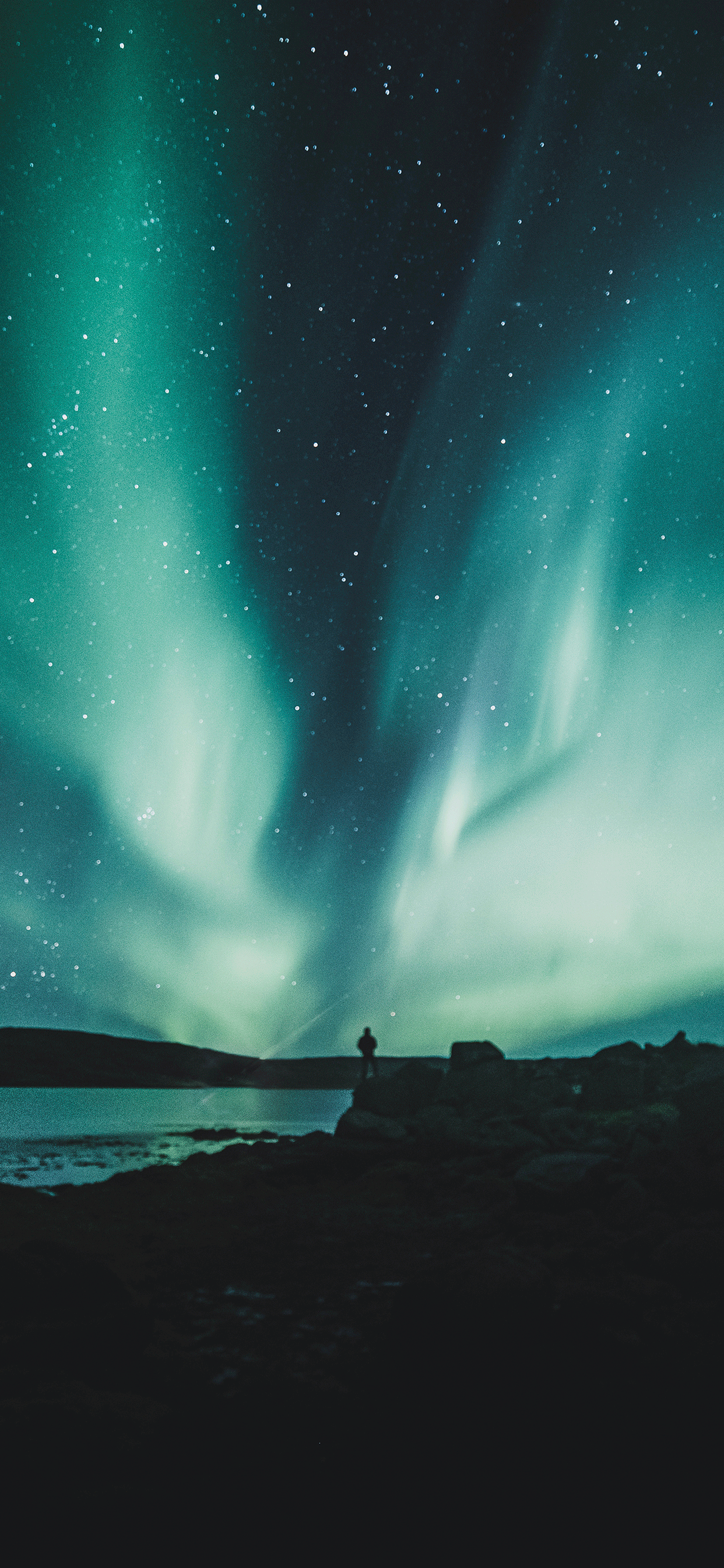 Aurora borealis Wallpaper for iPhone 11, Pro Max, X, 8, 7, 6
