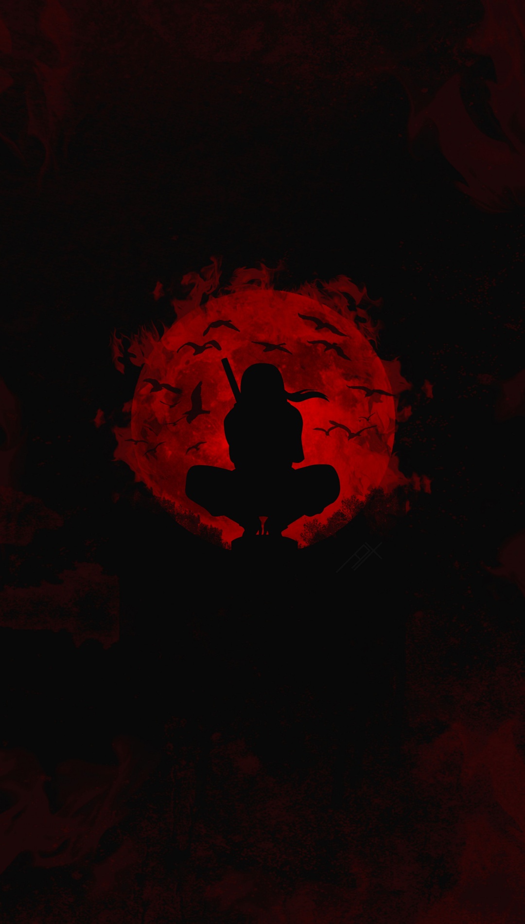 Best Dark Black Anime iPhone Wallpaper [ HQ ]