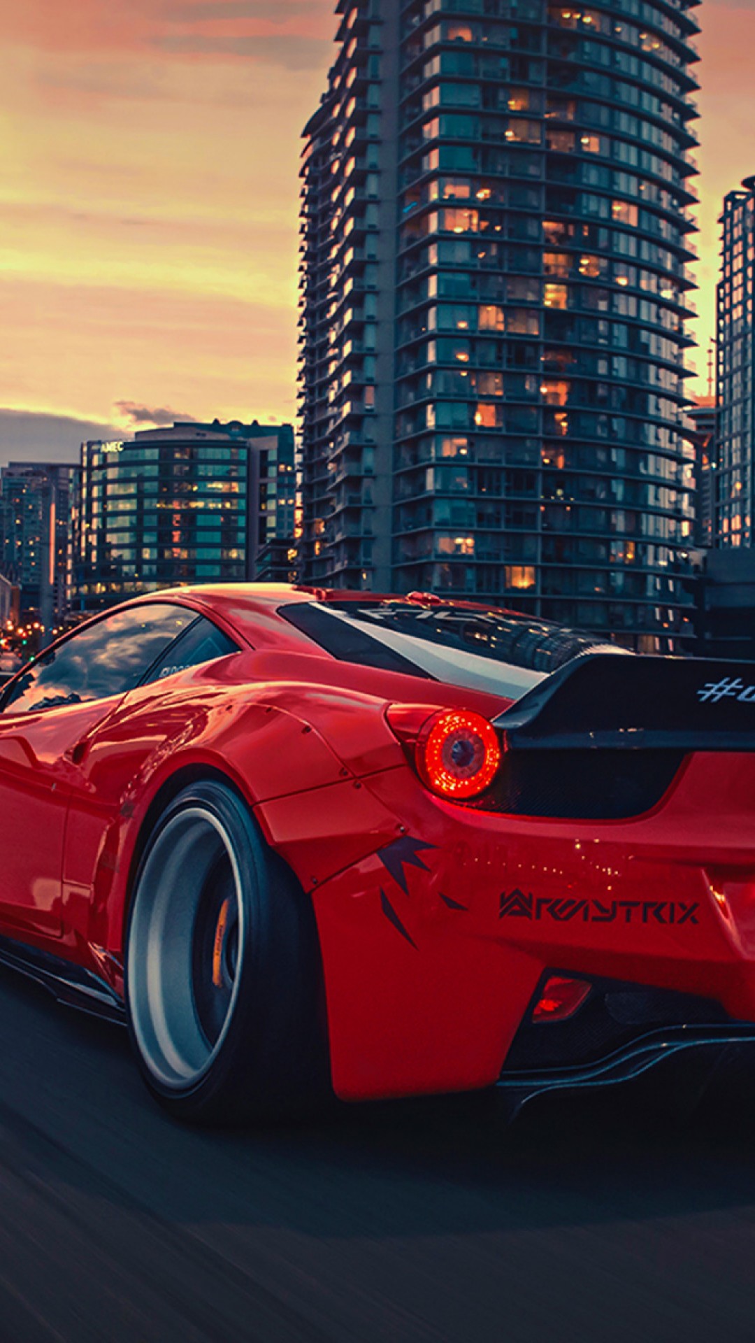 Download Liberty Walk HD 458 Ferrari Wallpaper for Desktop and Mobiles iPhone 6 / 6S Plus