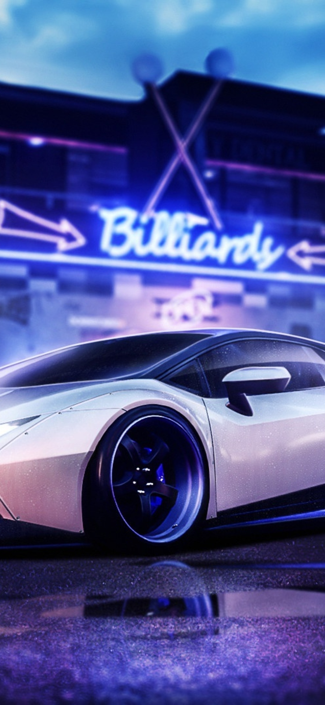 Lamborghini Huracan Liberty Walk iPhone XS, iPhone 10, iPhone X HD 4k Wallpaper, Image, Background, Photo and Picture