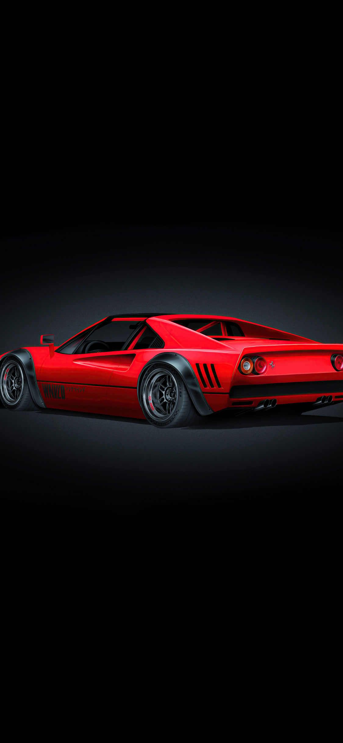 Liberty Walk Ferrari 308 iPhone XS, iPhone 10, iPhone X HD 4k Wallpaper, Image, Background, Photo and Picture