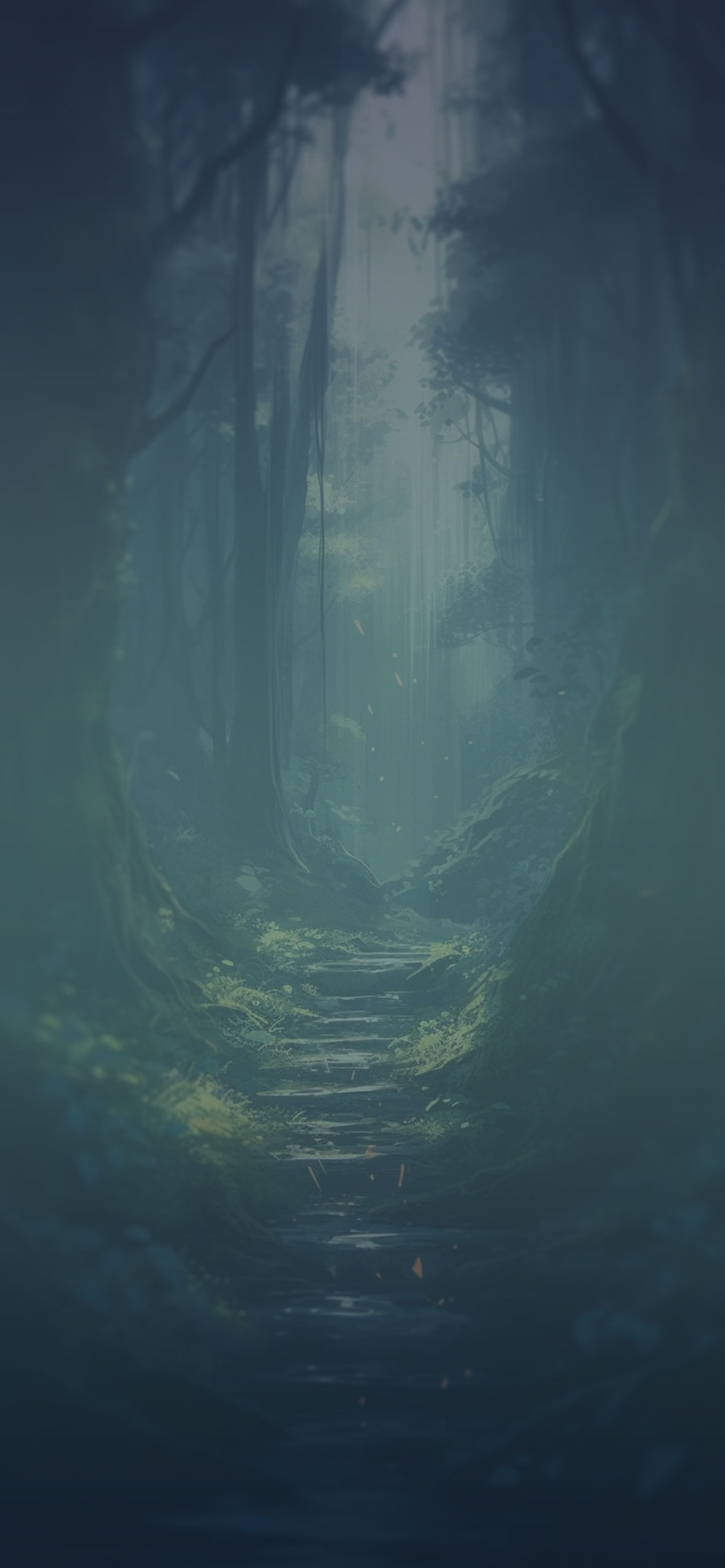 Jungle Trail Art Wallpaper Jungle Wallpaper for iPhone 4k