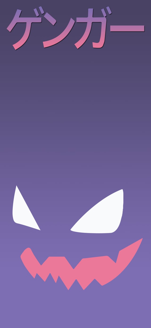 Gengar wallpaper for iPhone 11 Pro Max