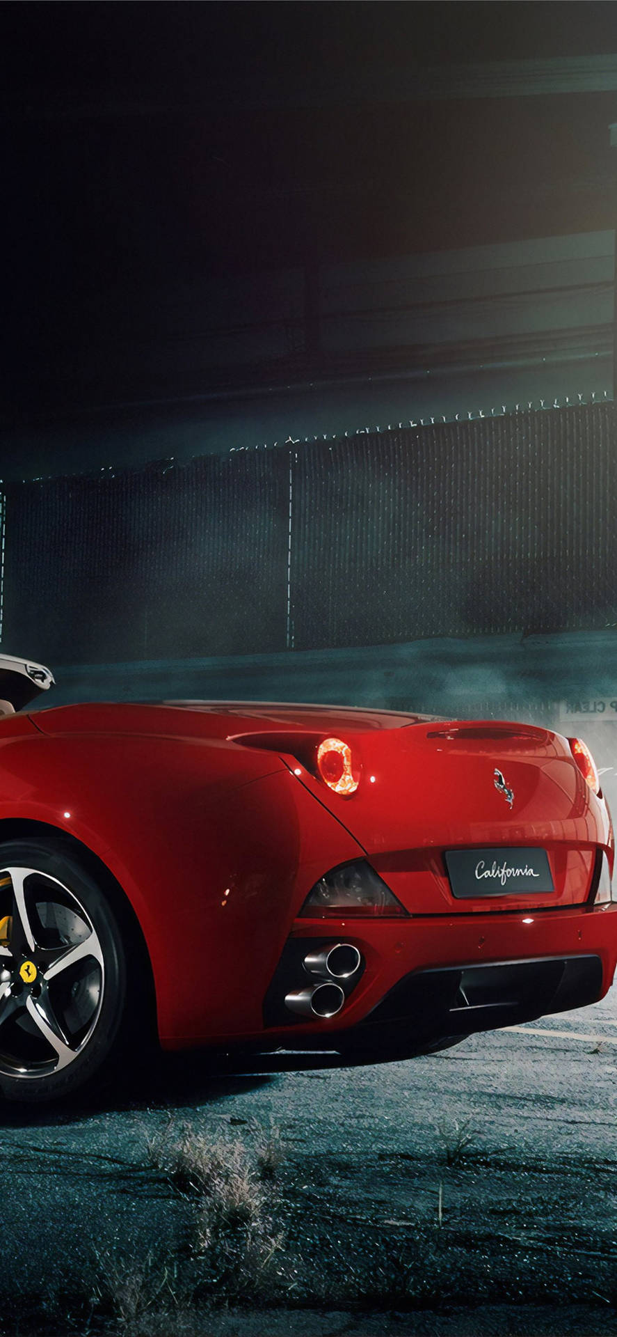 Download Sports Car California Ferrari Phone Wallpaper