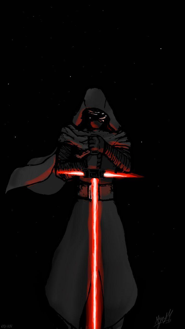 Kylo Ren Phone Wallpaper