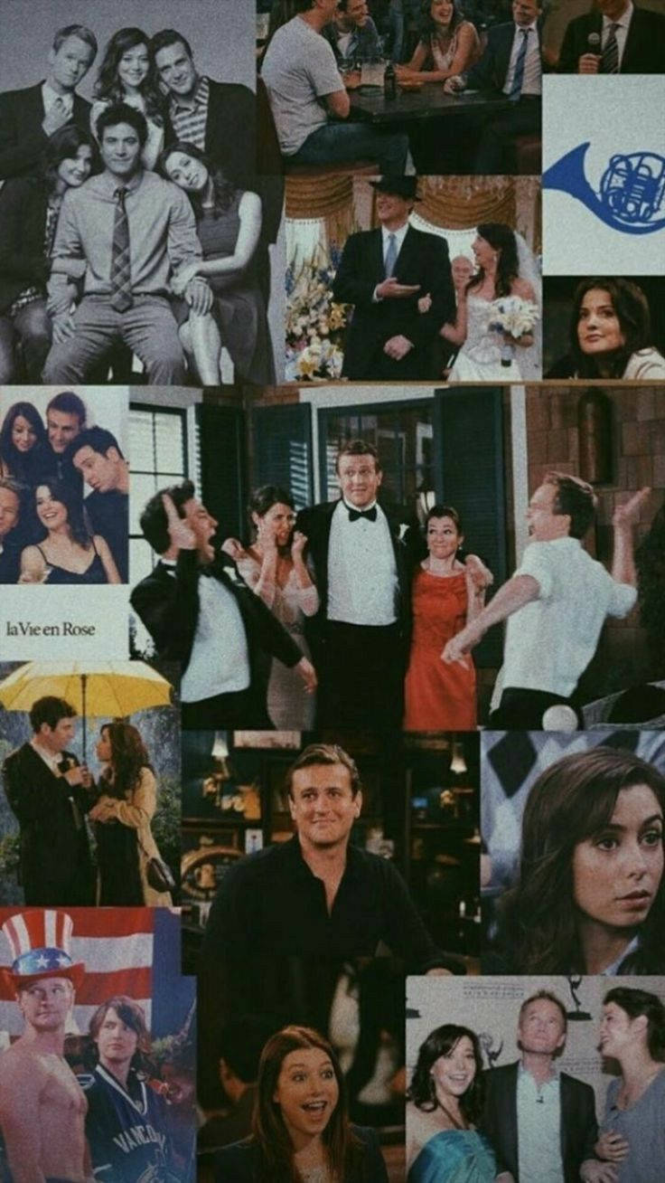 Download How I Met Your Mother Stills Collage Wallpaper