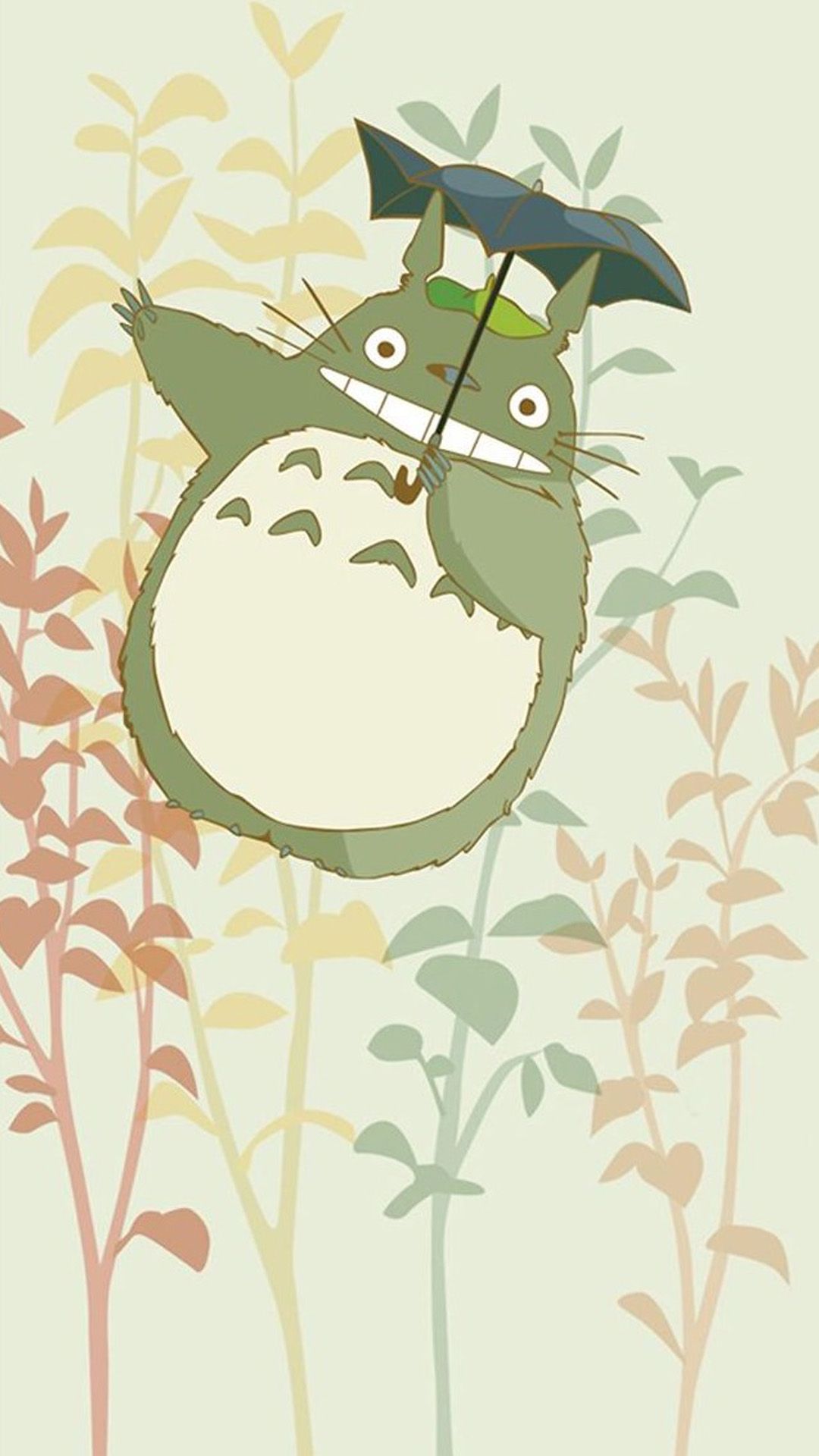 Cute My Neighbor Totoro IPhone 6 Wallpaper Download. IPhone Wallpaper, IPad Wallpaper One Stop Download. Totoro Art, Totoro, Ghibli Artwork