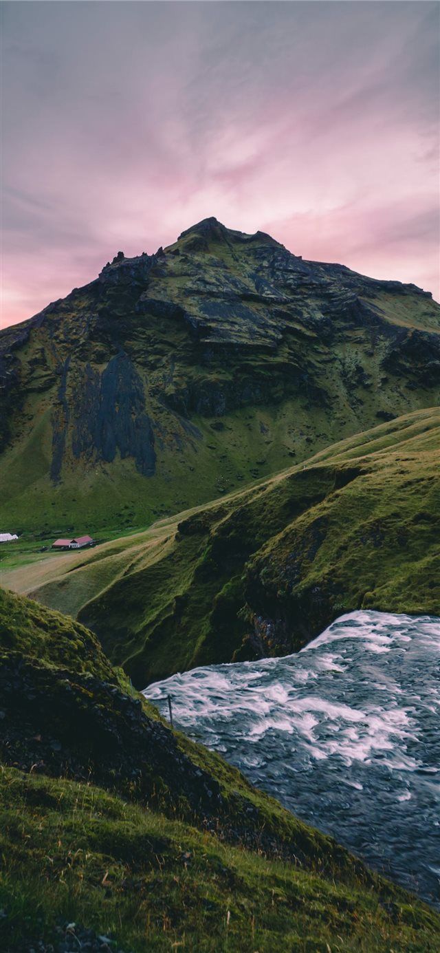 Skògafoss iPhone X wallpaper. iPhone wallpaper landscape, Best iphone wallpaper, Iceland wallpaper