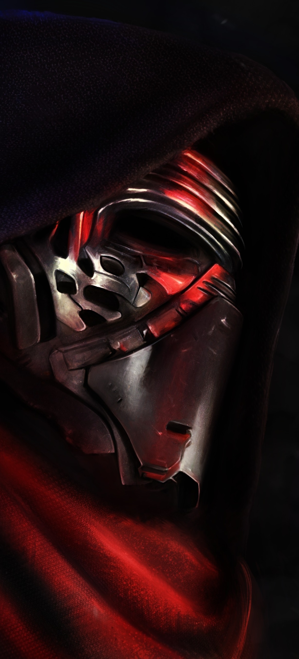 Wallpaper / Movie Star Wars Episode VII: The Force Awakens, Star Wars, Kylo Ren, 1228x2700 Phone Wallpaper