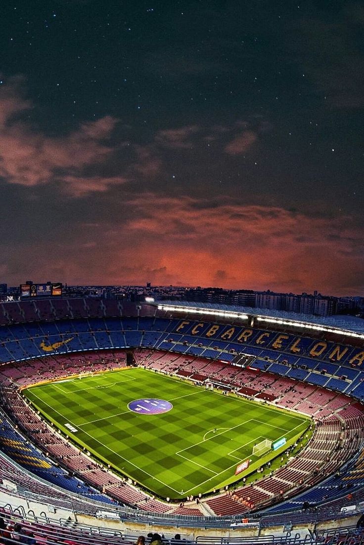 Camp Nou Barcelona Background in 2023