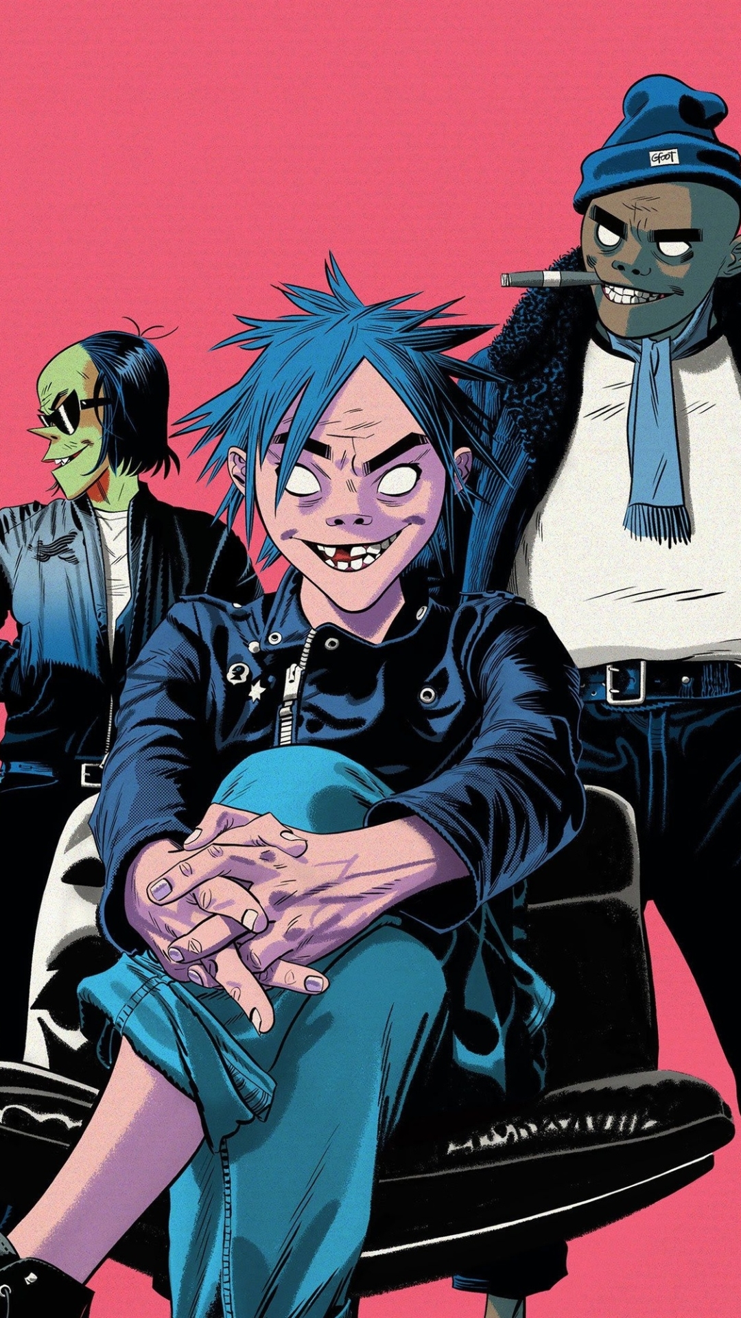 Gorillaz Phone Wallpaper