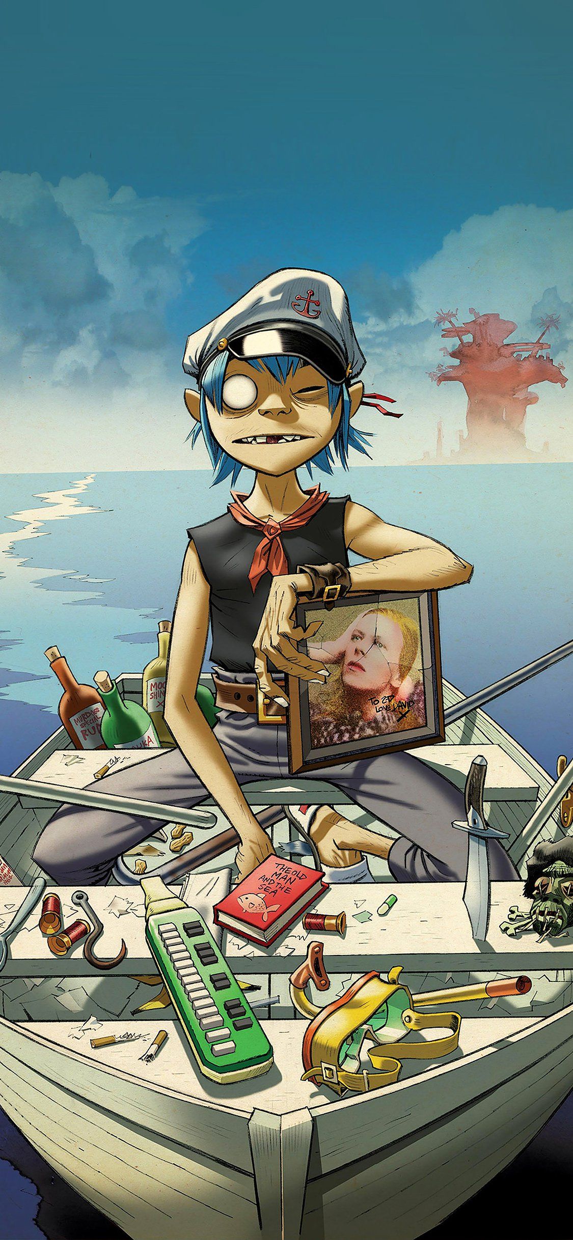 Gorillaz boat music. Gorillaz art, Gorillaz, Gorillaz art style