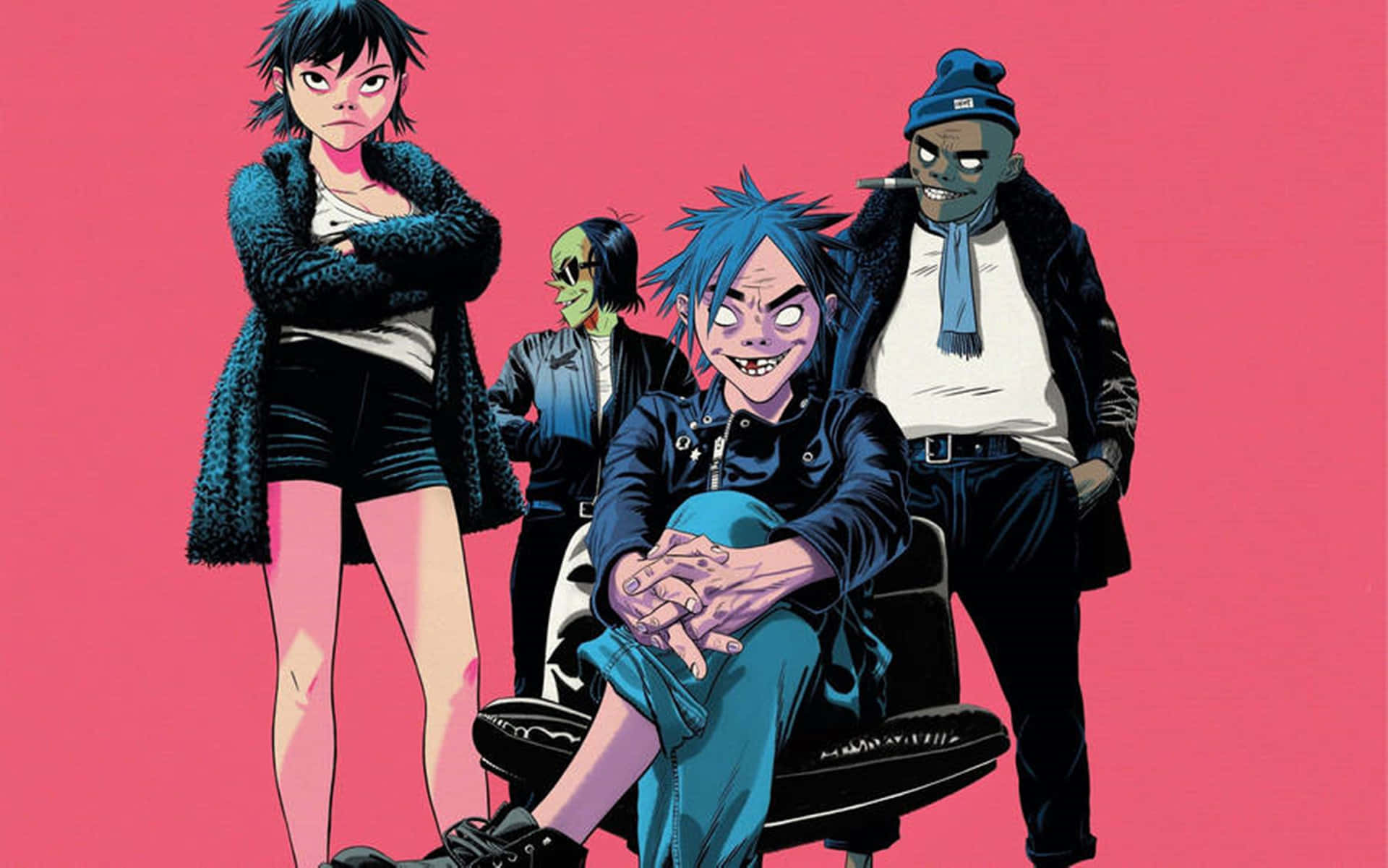 Gorillaz 4k Wallpaper