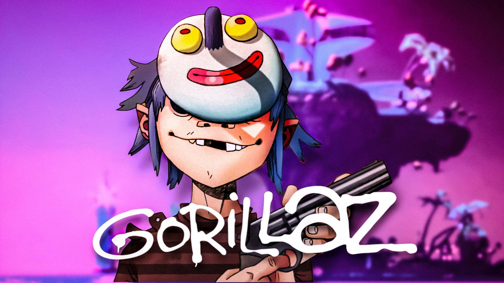 Gorillaz Logo Wallpapers - Wallpaper Cave, image size:1920x1080