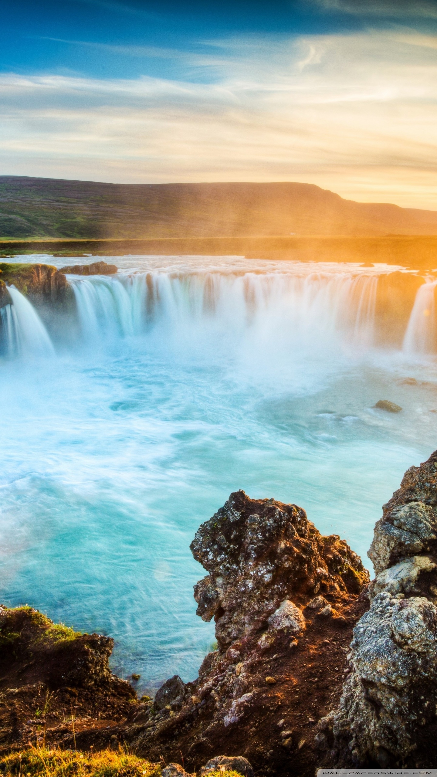 Godafoss Waterfall, Iceland Ultra HD Desktop Background Wallpaper for 4K UHD TV, Widescreen & UltraWide Desktop & Laptop, Multi Display, Dual Monitor, Tablet