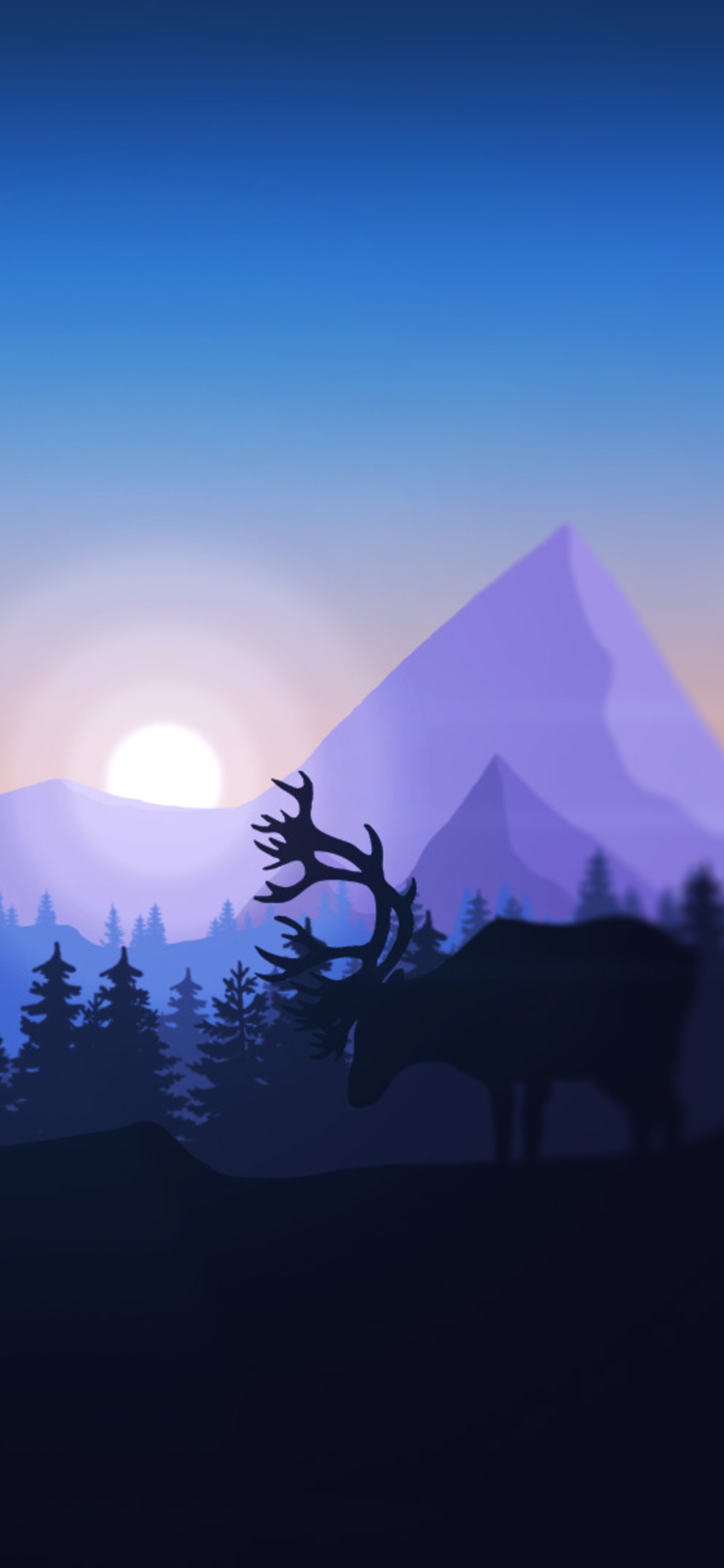 Firewatch Minimalism iPhone XS MAX HD 4k Wallpaper, Image, Background, Photo and Picture