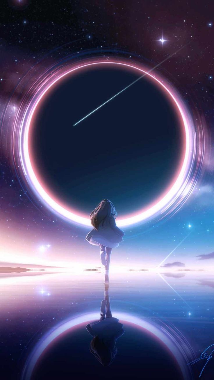 Anime World Portal IPhone 13 Wallpaper Wallpaper, iPhone Wallpaper. Fantasy landscape, Anime scenery wallpaper, Anime scenery