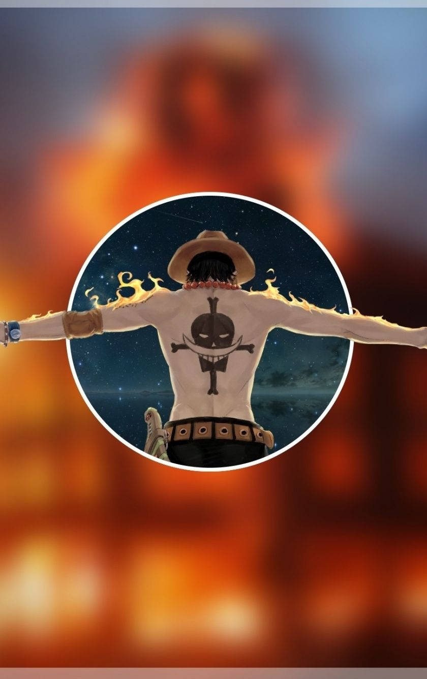 Download One Piece Ace Minimalist