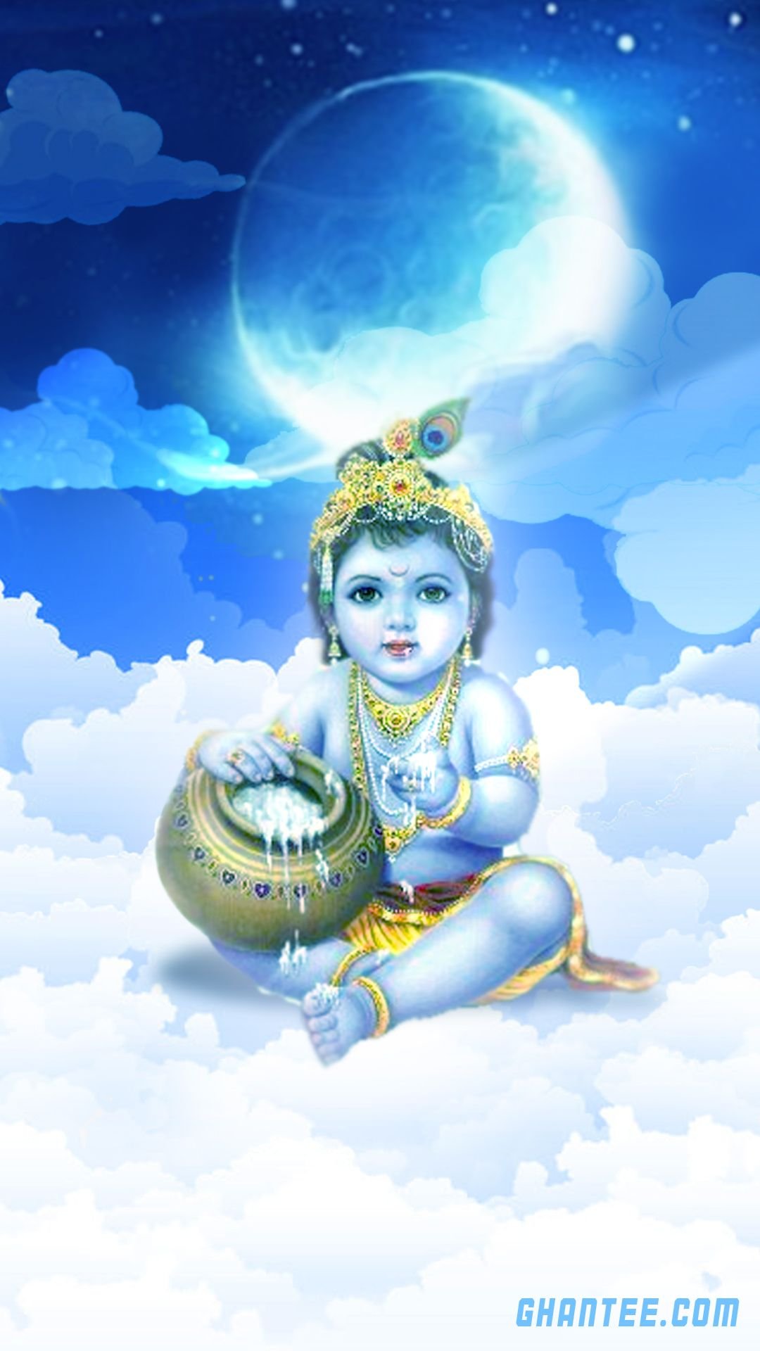 Lord Baby Krishna Wallpaper Download