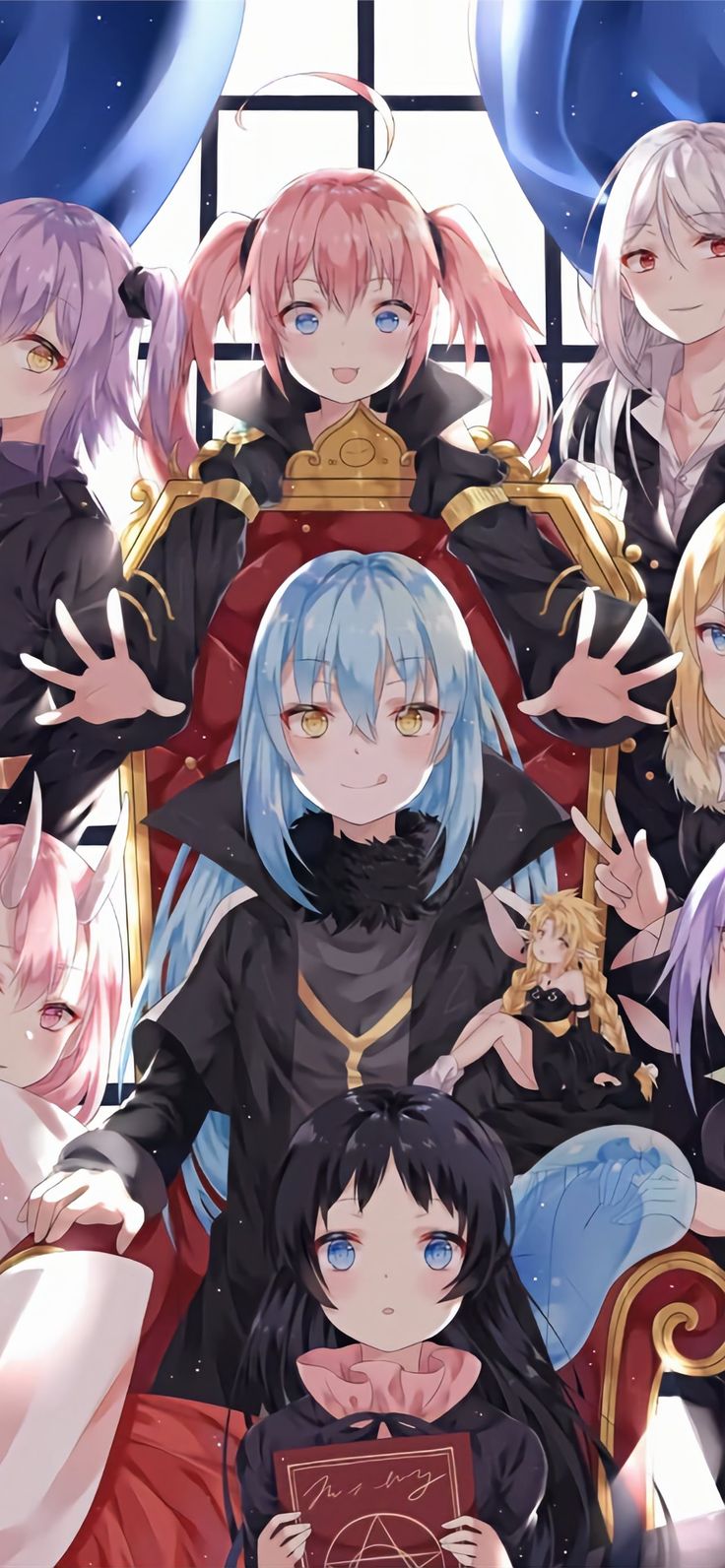 rimuru tempest #rimurutempest #anime. iPhone wallpaper, Anime, Tempest