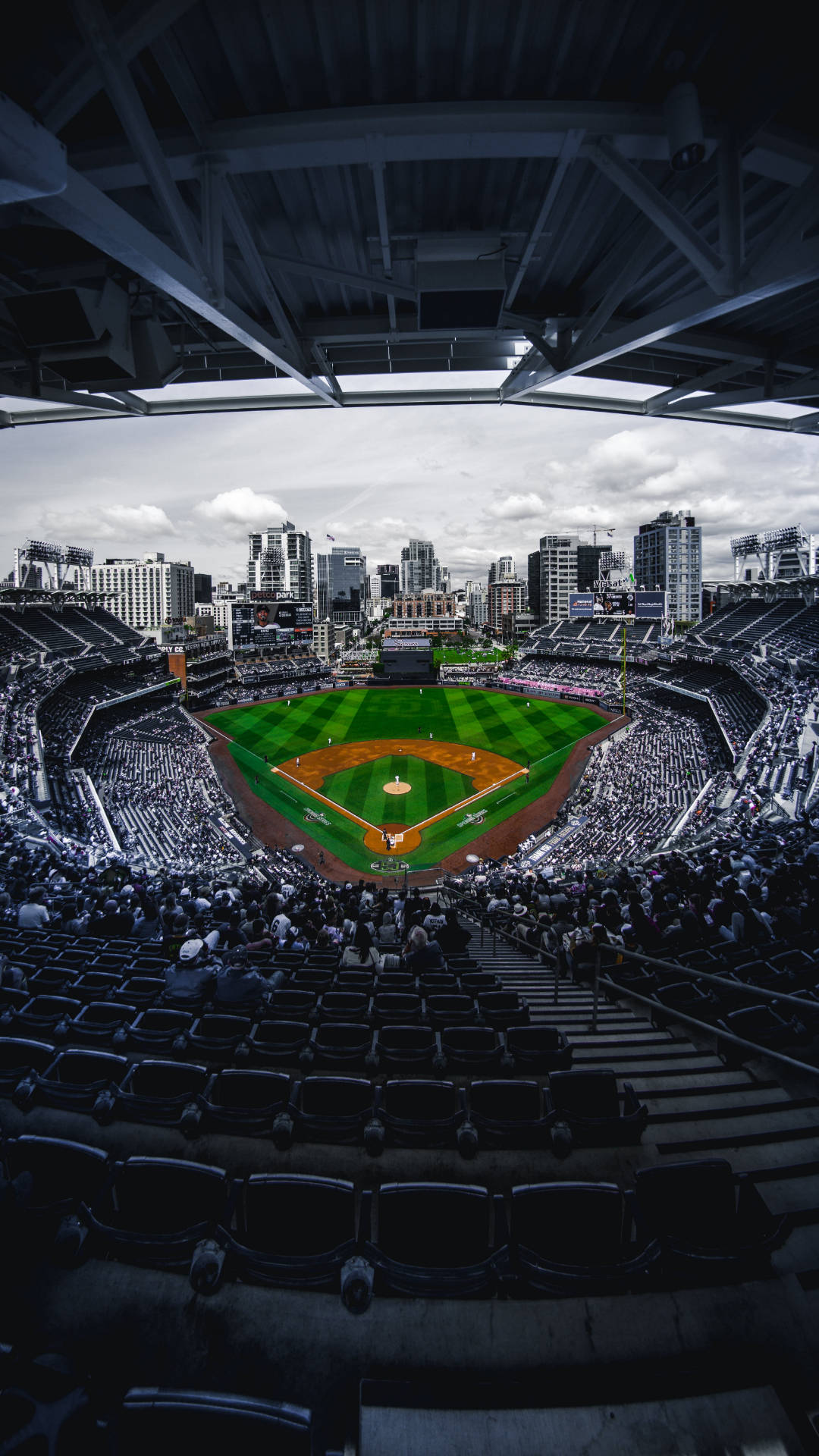 Download Ballpark iPhone Baseball Wallpaper