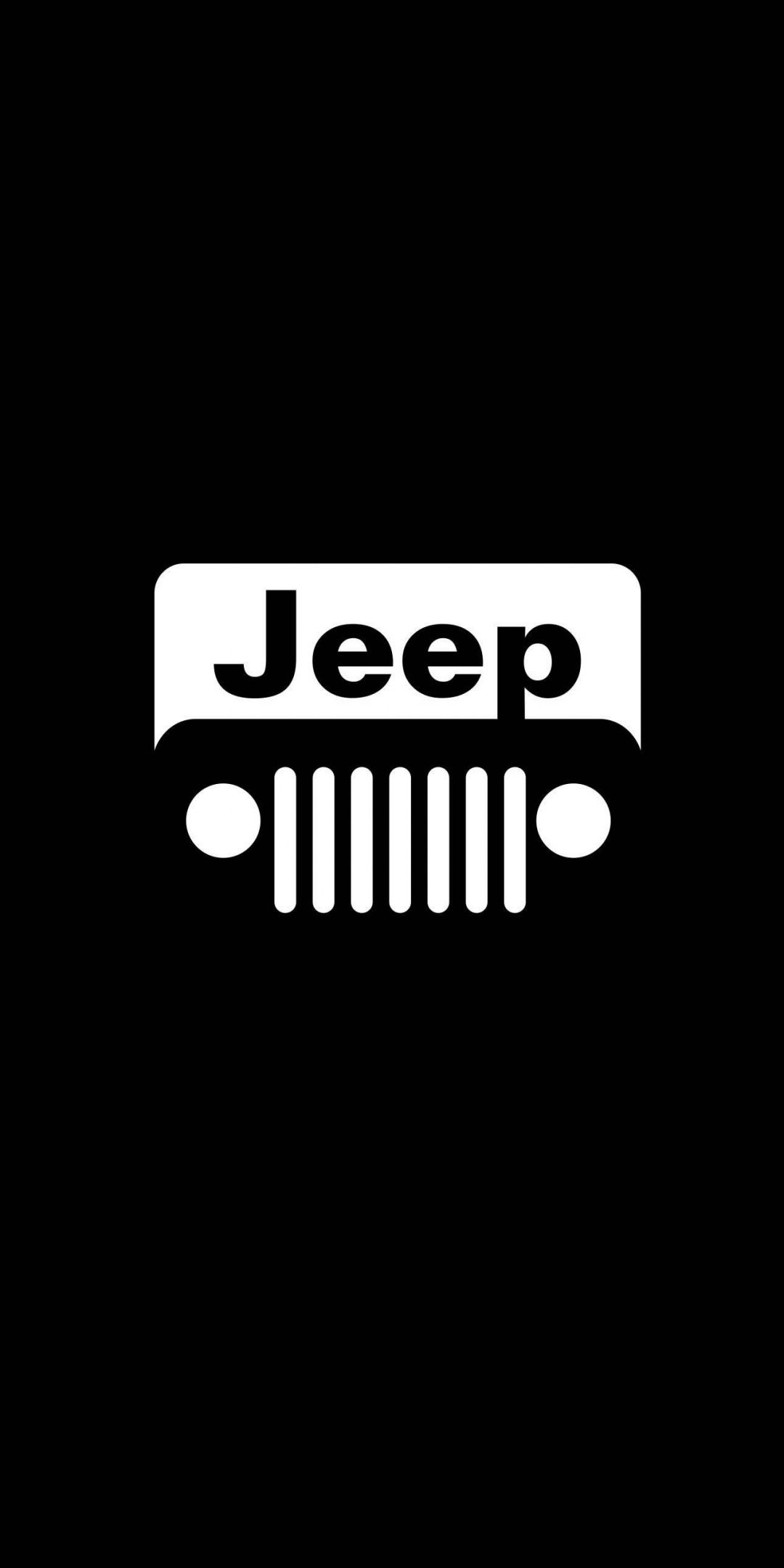Jeep, car, minimal, logo, dark, 1080x2160 wallpaper. Jeep wallpaper, Jeep cars, Jeep stickers