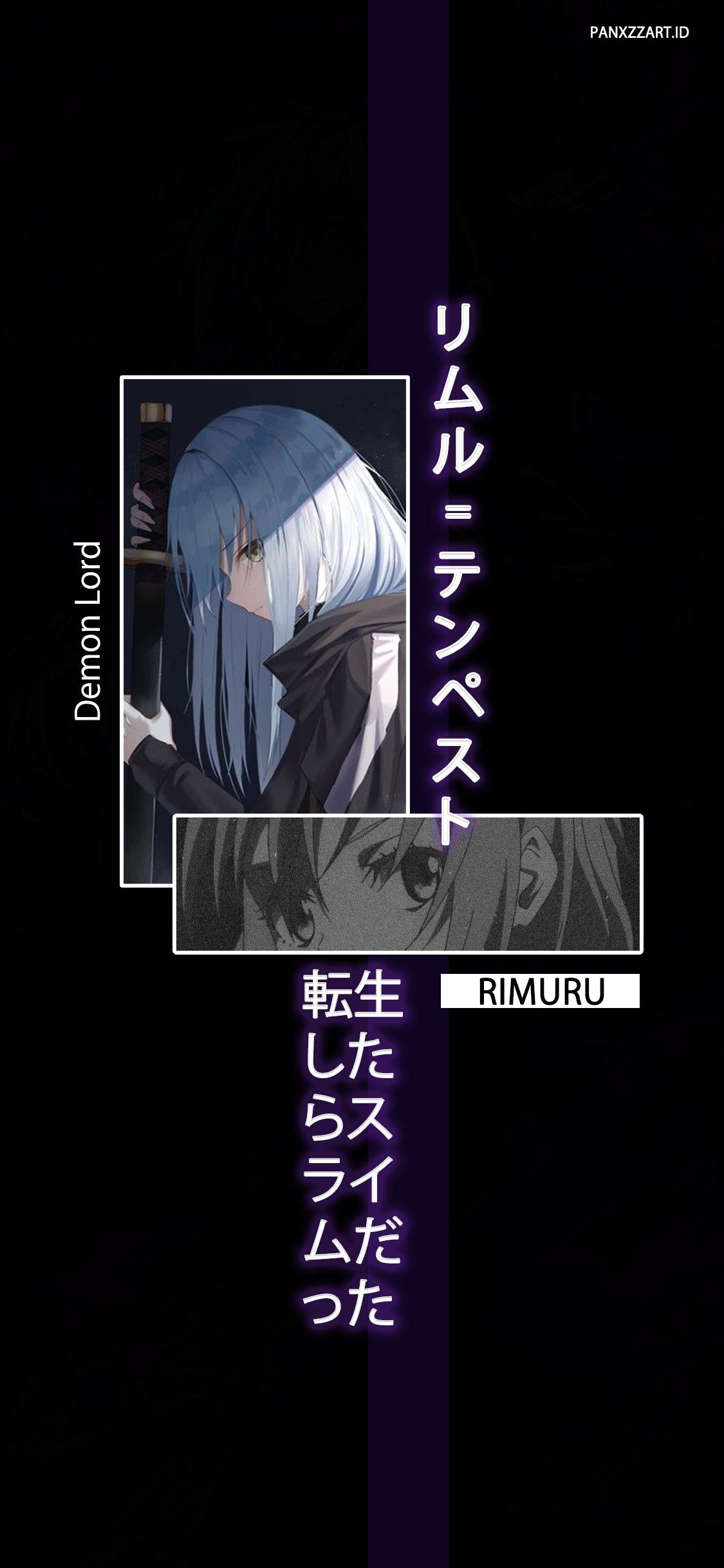 Rimuru tempest. Gambar tim, Gambar grafit, Seni anime