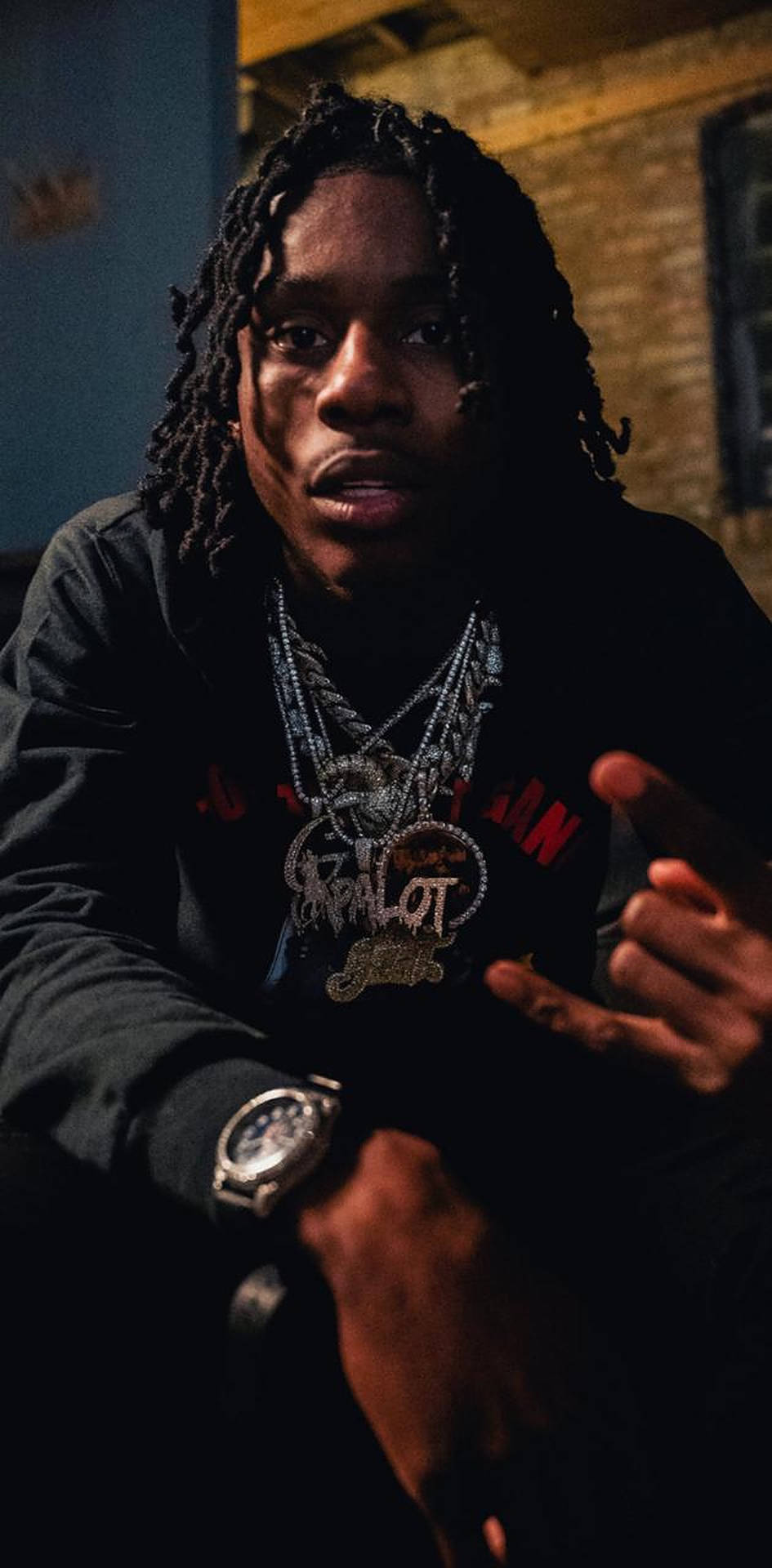 Download Polo G Gang Sign Wallpaper