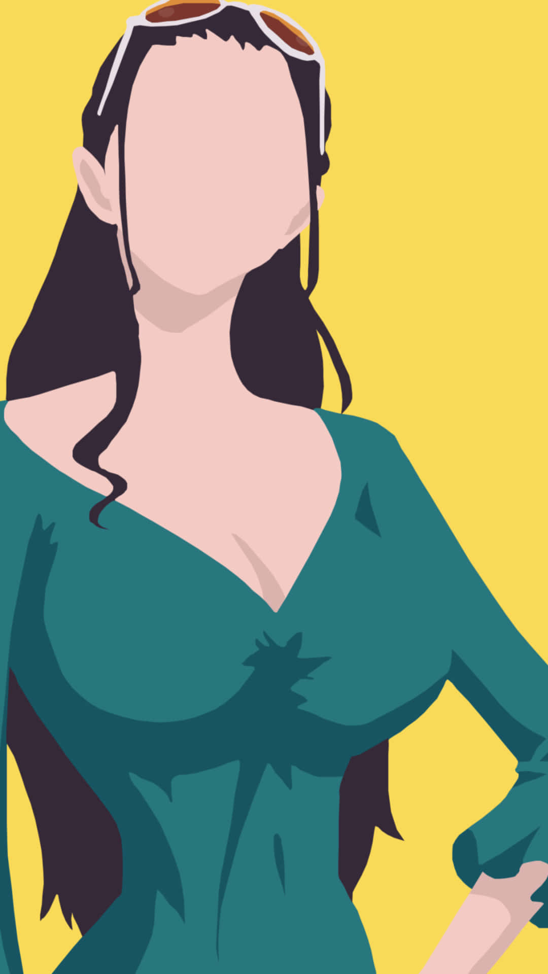 Download Nico Robin in One Piece Wallpaper