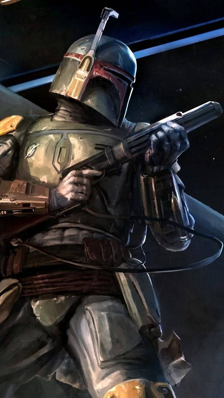 Download Boba Fett Star Wars Cell Phone Wallpaper
